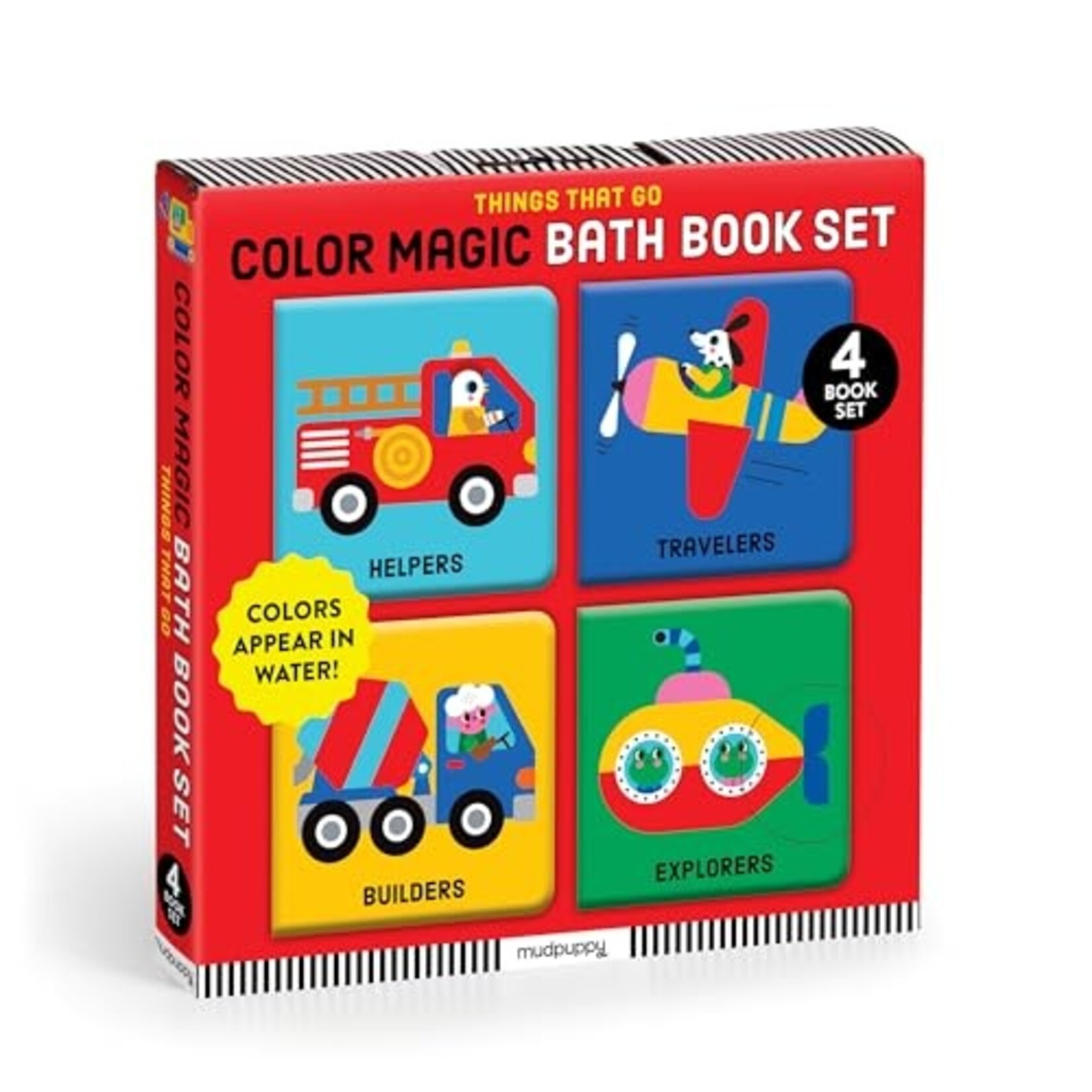 Chronicle Books Things That Go Bath Book Set