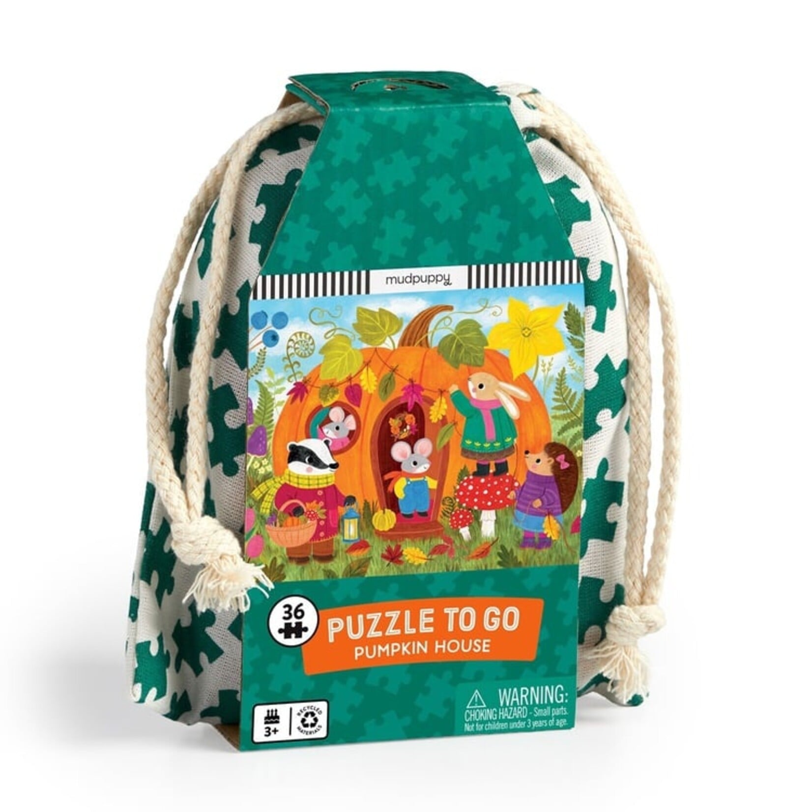 Chronicle Books Pumpkin House Puzzle To Go