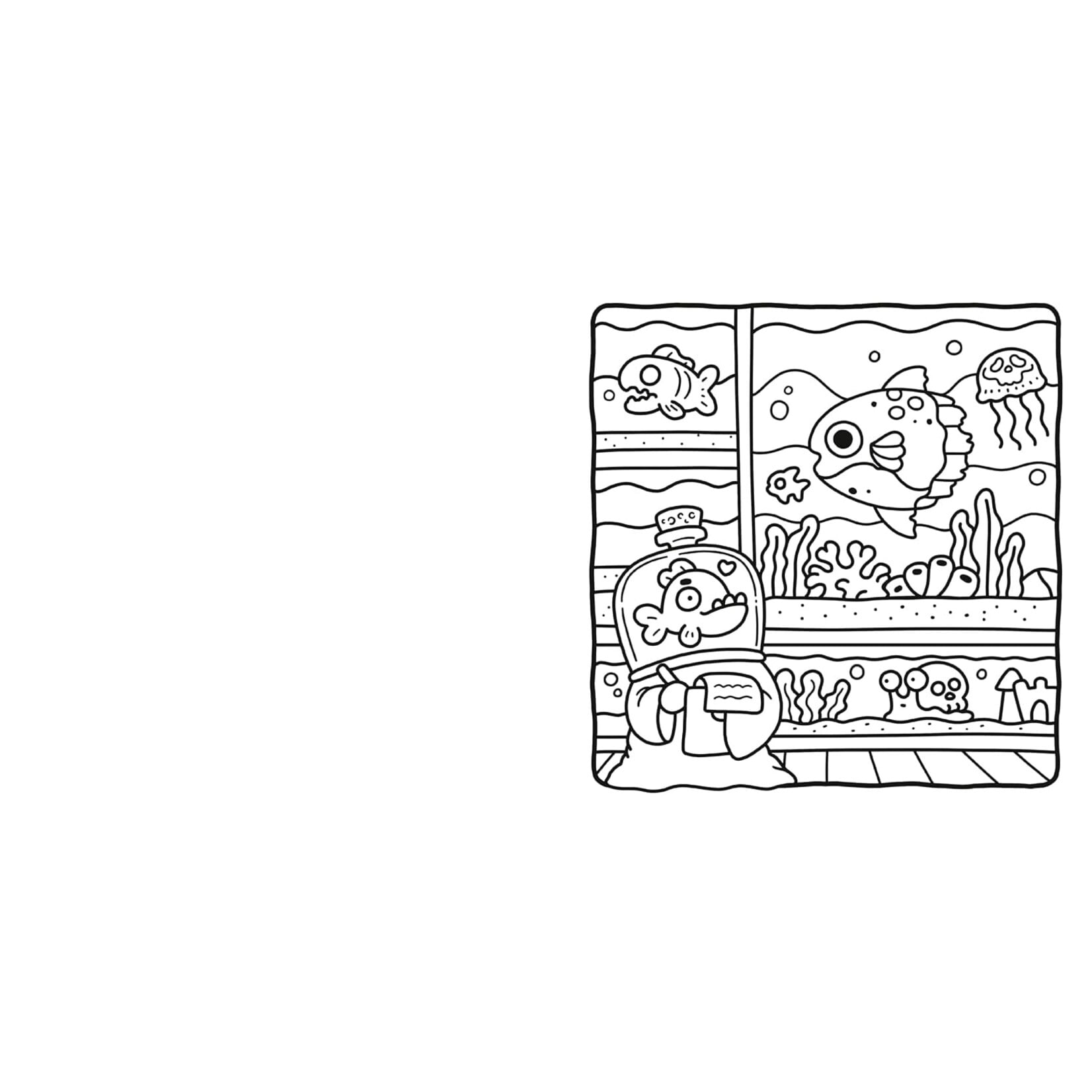 Penguin Random House Spooky Cutie Coloring Book