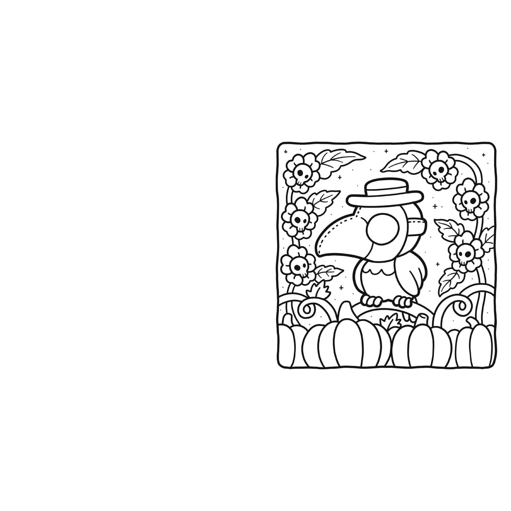 Penguin Random House Spooky Cutie Coloring Book