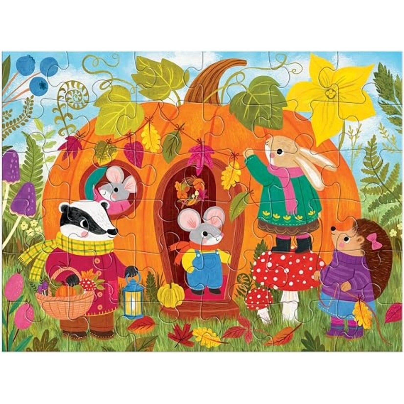 Chronicle Books Pumpkin House Puzzle To Go
