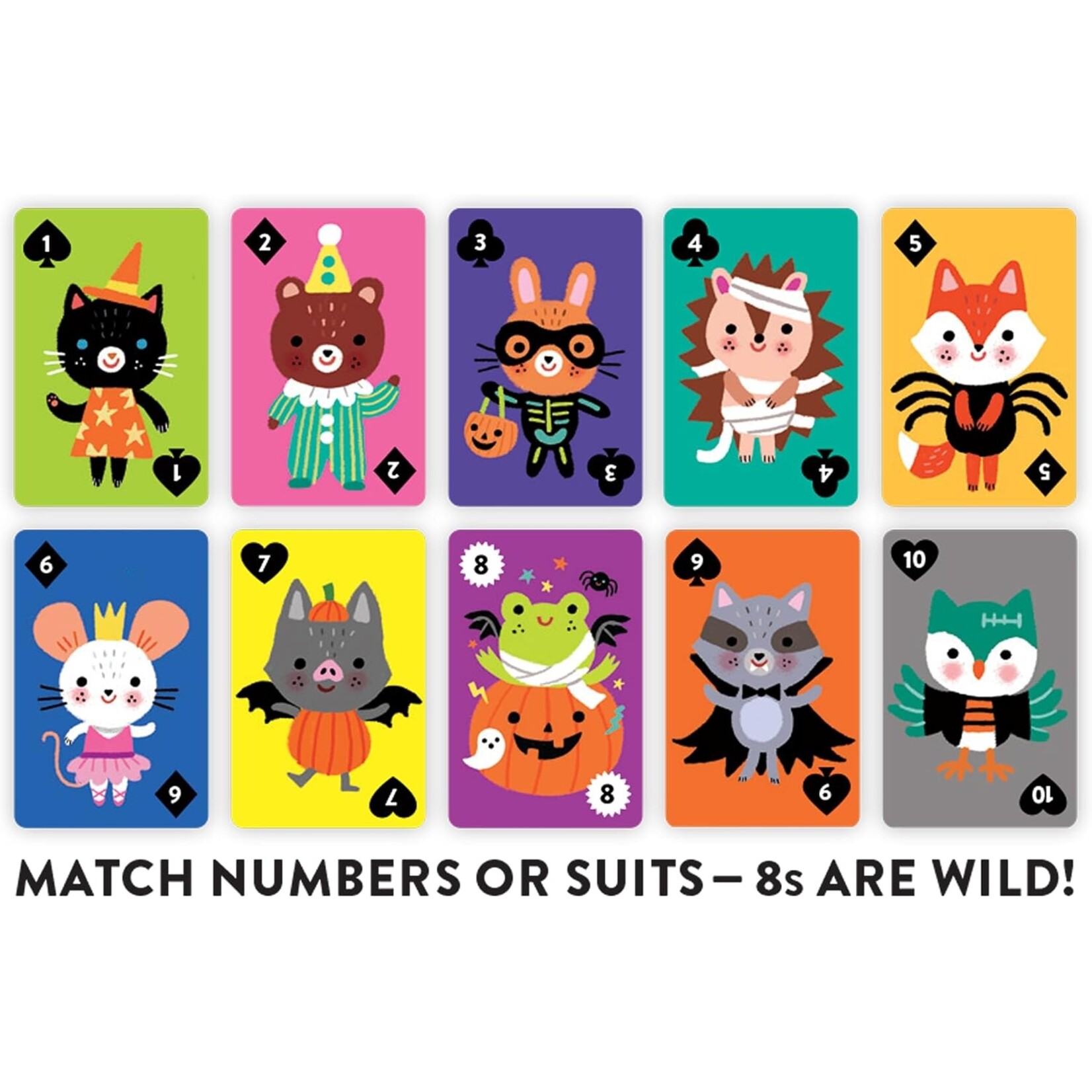 Chronicle Books Spooky 8s! Card Game
