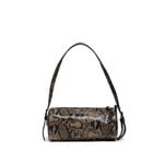 Joy Accessories Vixen Convertible Barrel Crossbody in Python