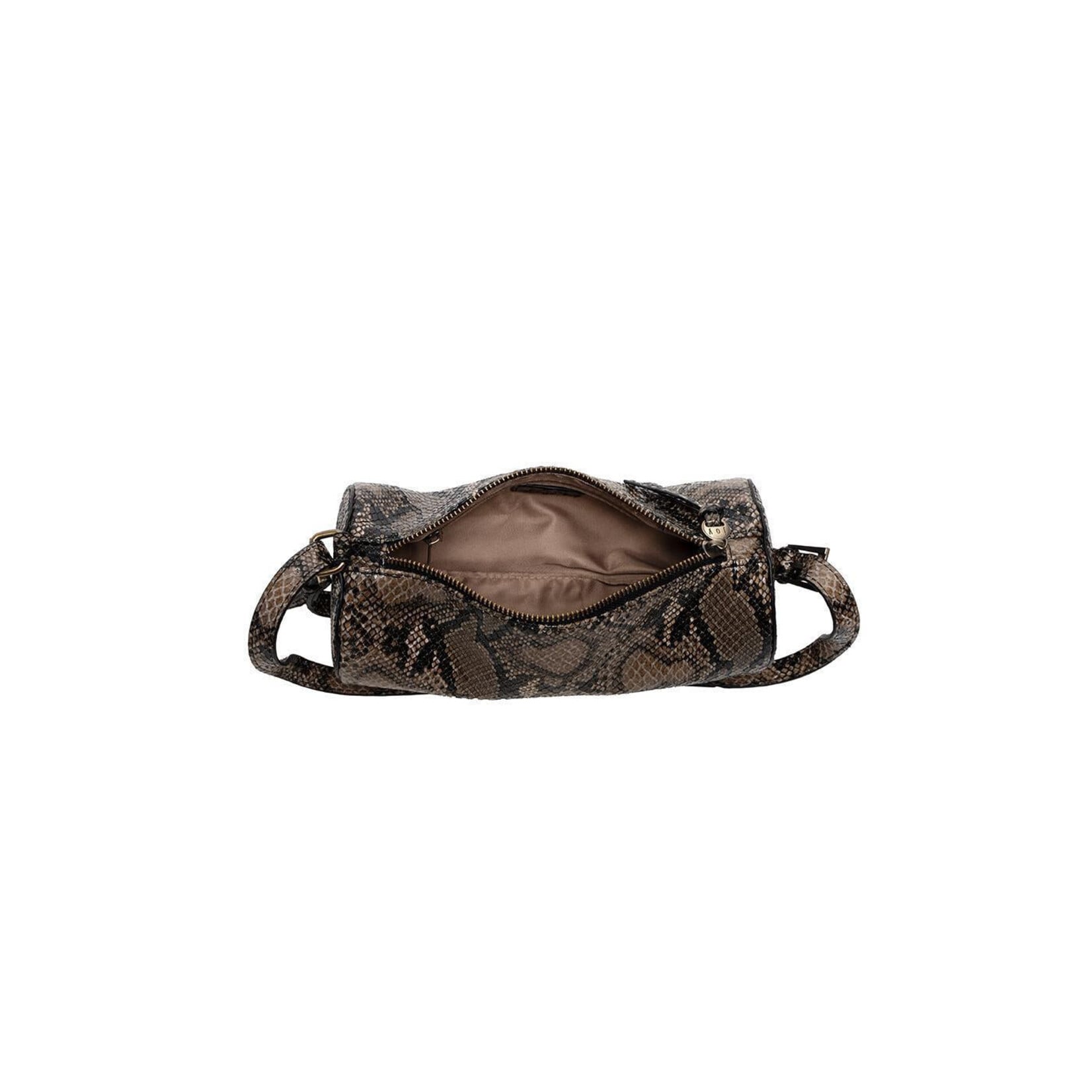 Joy Accessories Vixen Convertible Barrel Crossbody in Python