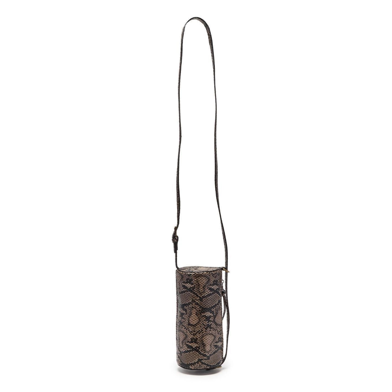 Joy Accessories Vixen Convertible Barrel Crossbody in Python