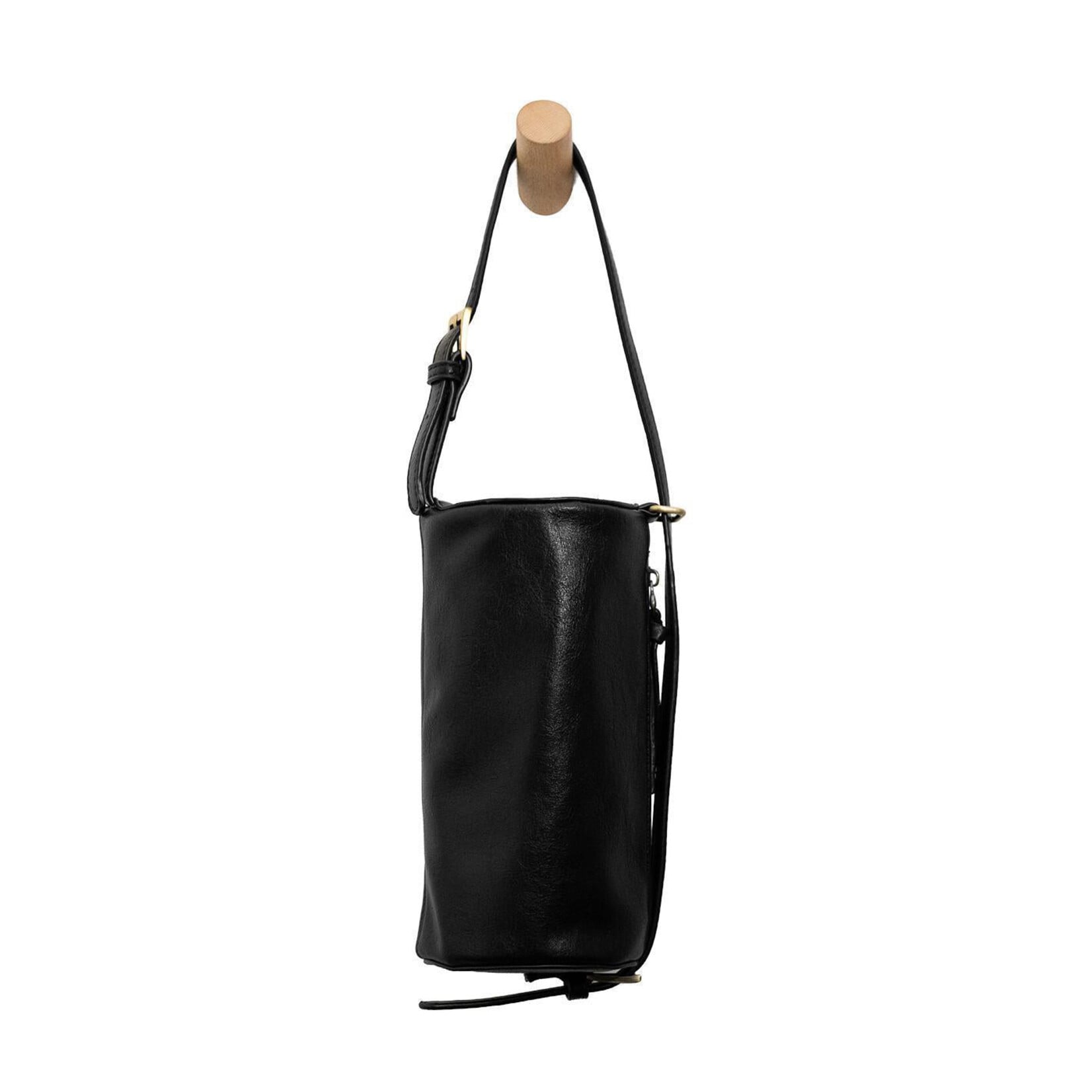Joy Accessories Vixen Convertible Barrel Crossbody in Black