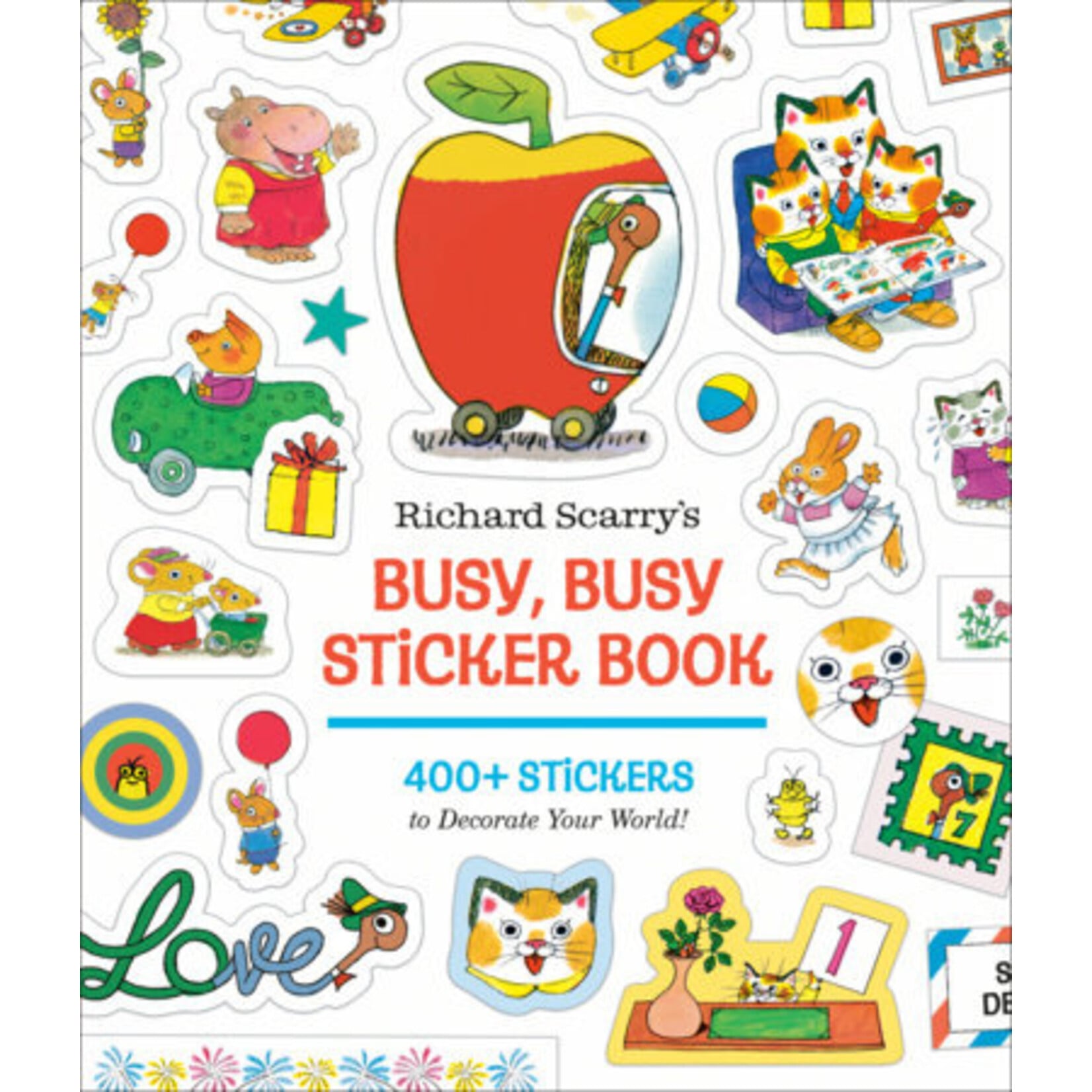 Penguin Random House Richard Scarry's Busy, Busy Sticker Book