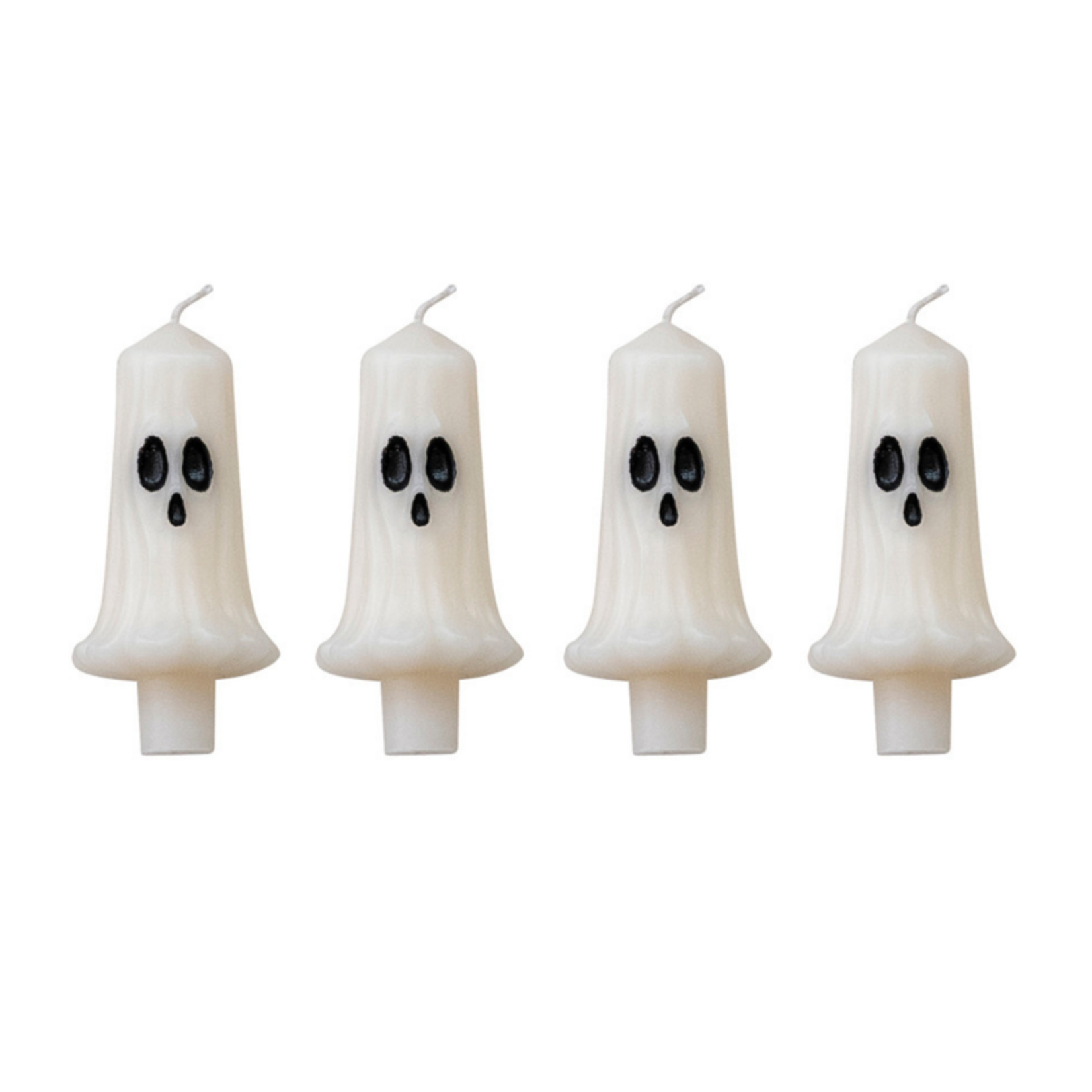 Creative Coop Ghost Shaped Bottle Taper Set