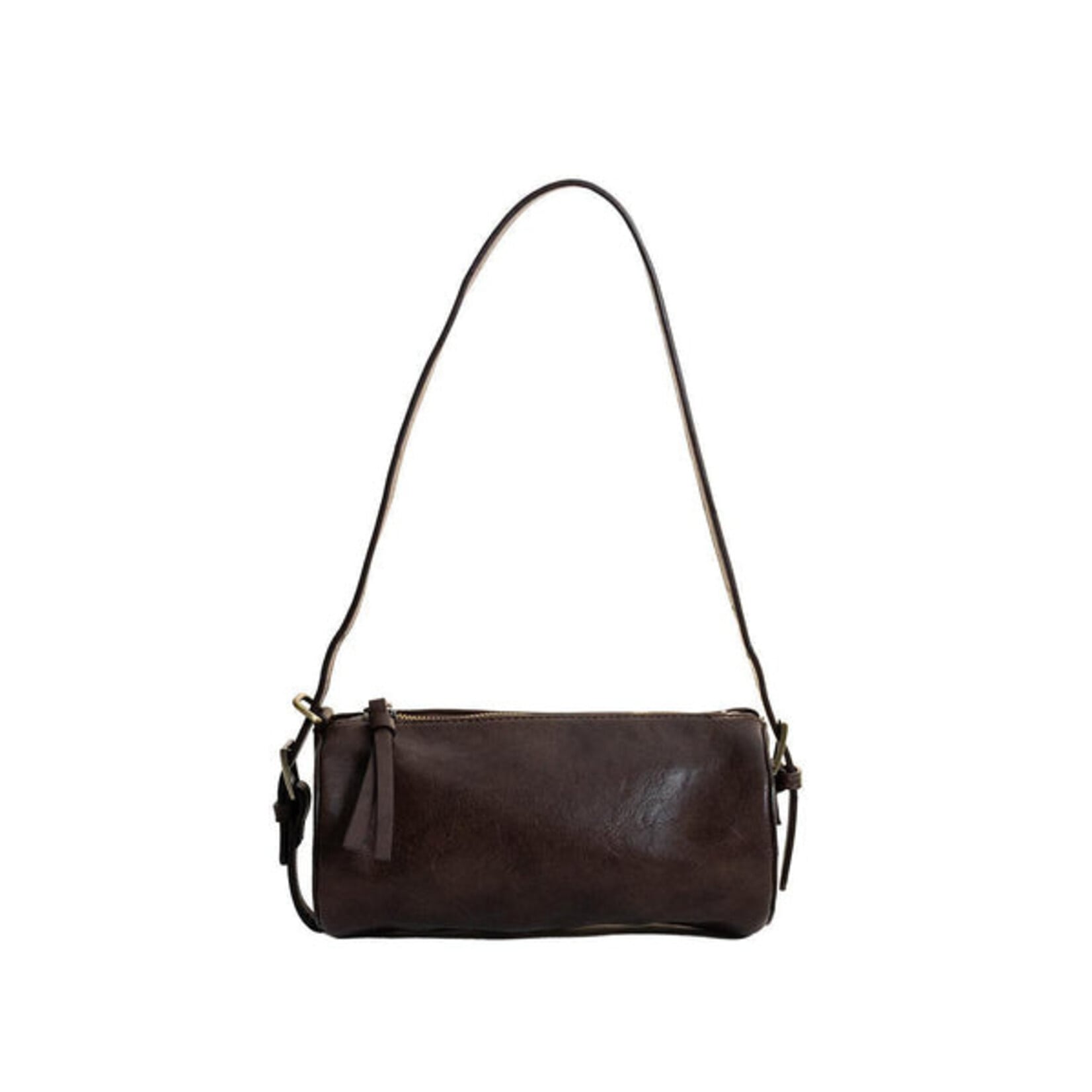 Joy Accessories Vixen Convertible Barrel Crossbody in Carob
