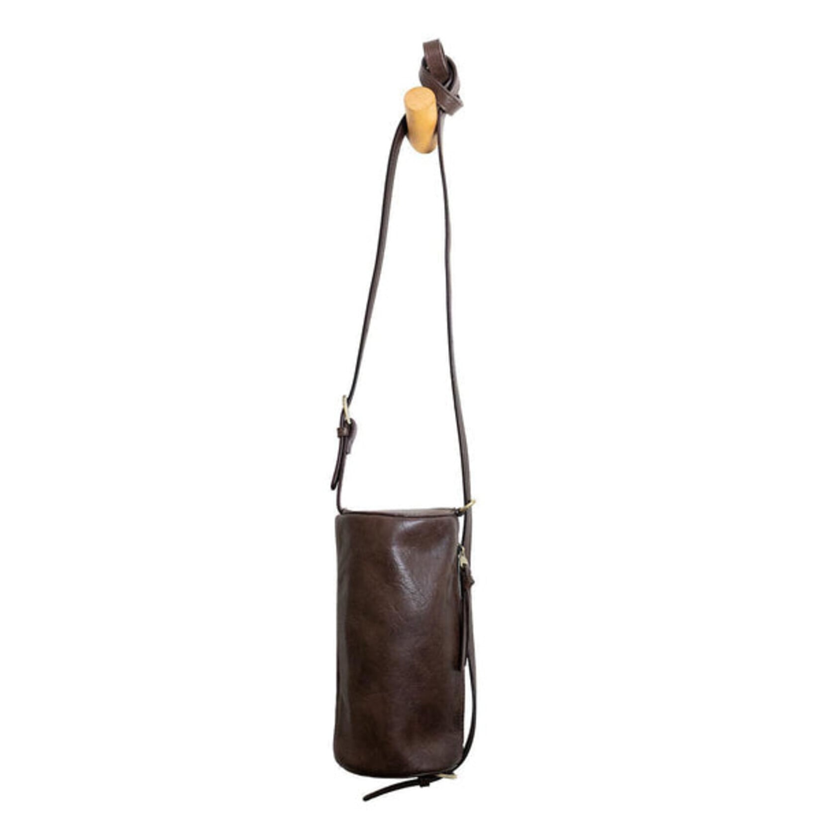Joy Accessories Vixen Convertible Barrel Crossbody in Carob