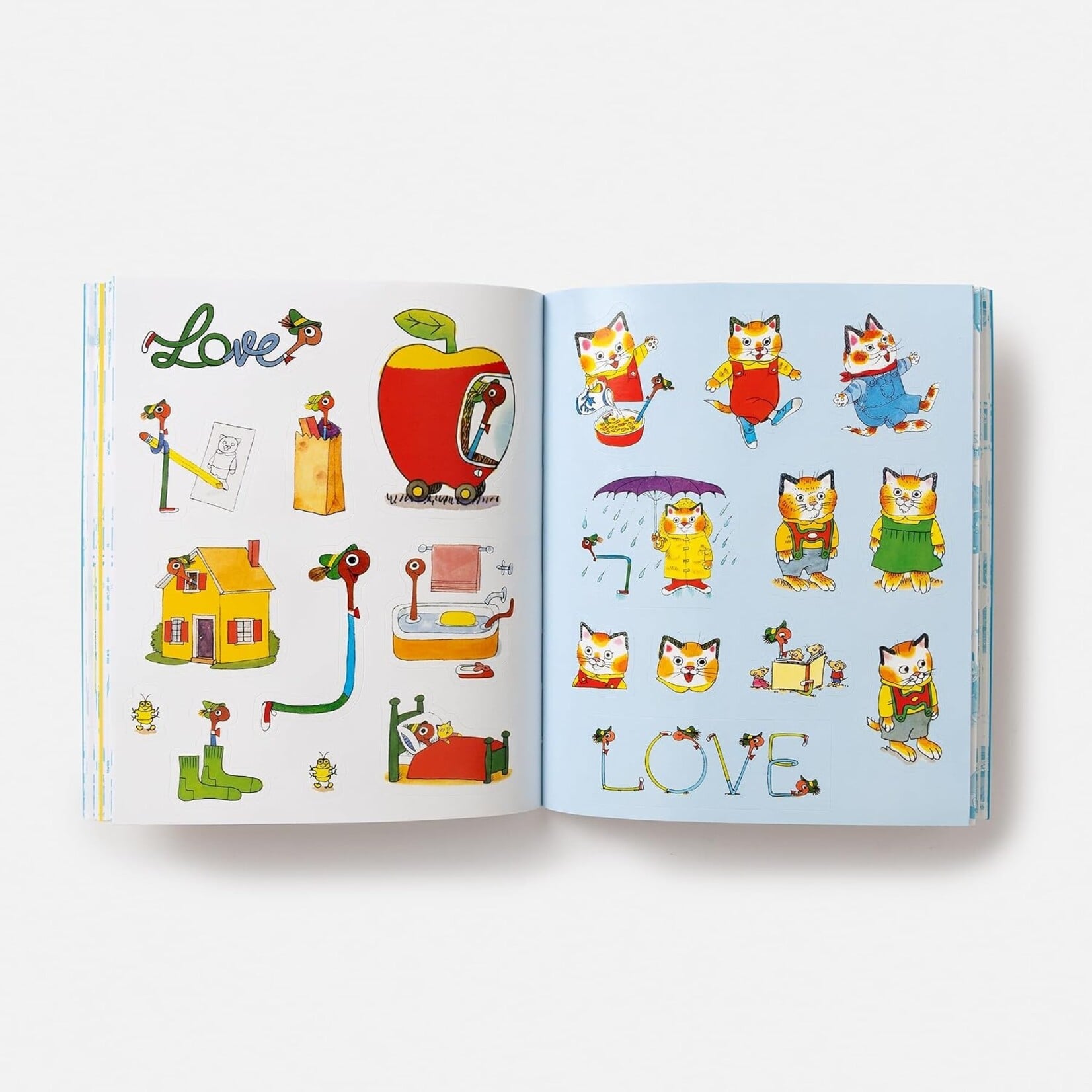 Penguin Random House Richard Scarry's Busy, Busy Sticker Book