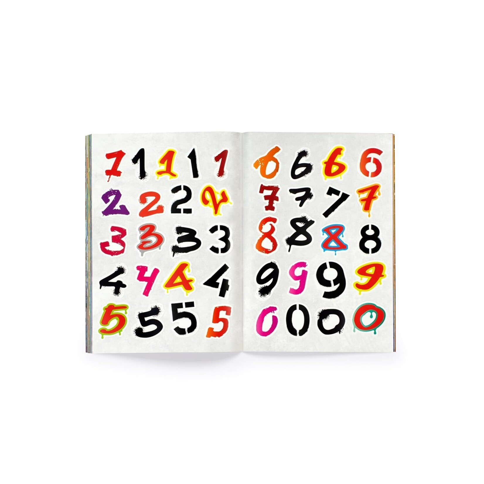 Abrams The Graffiti Alphabet Sticker Book