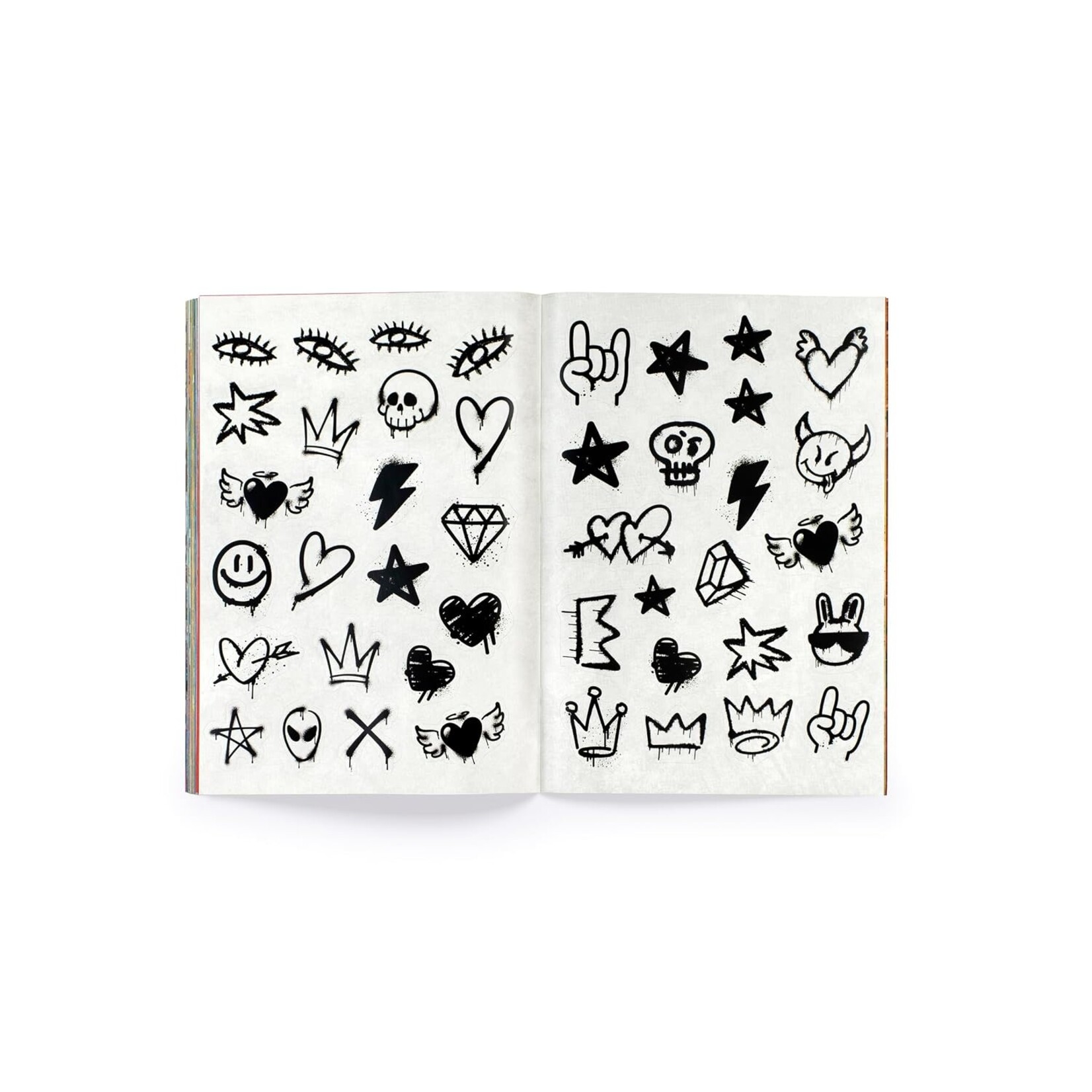 Abrams The Graffiti Alphabet Sticker Book