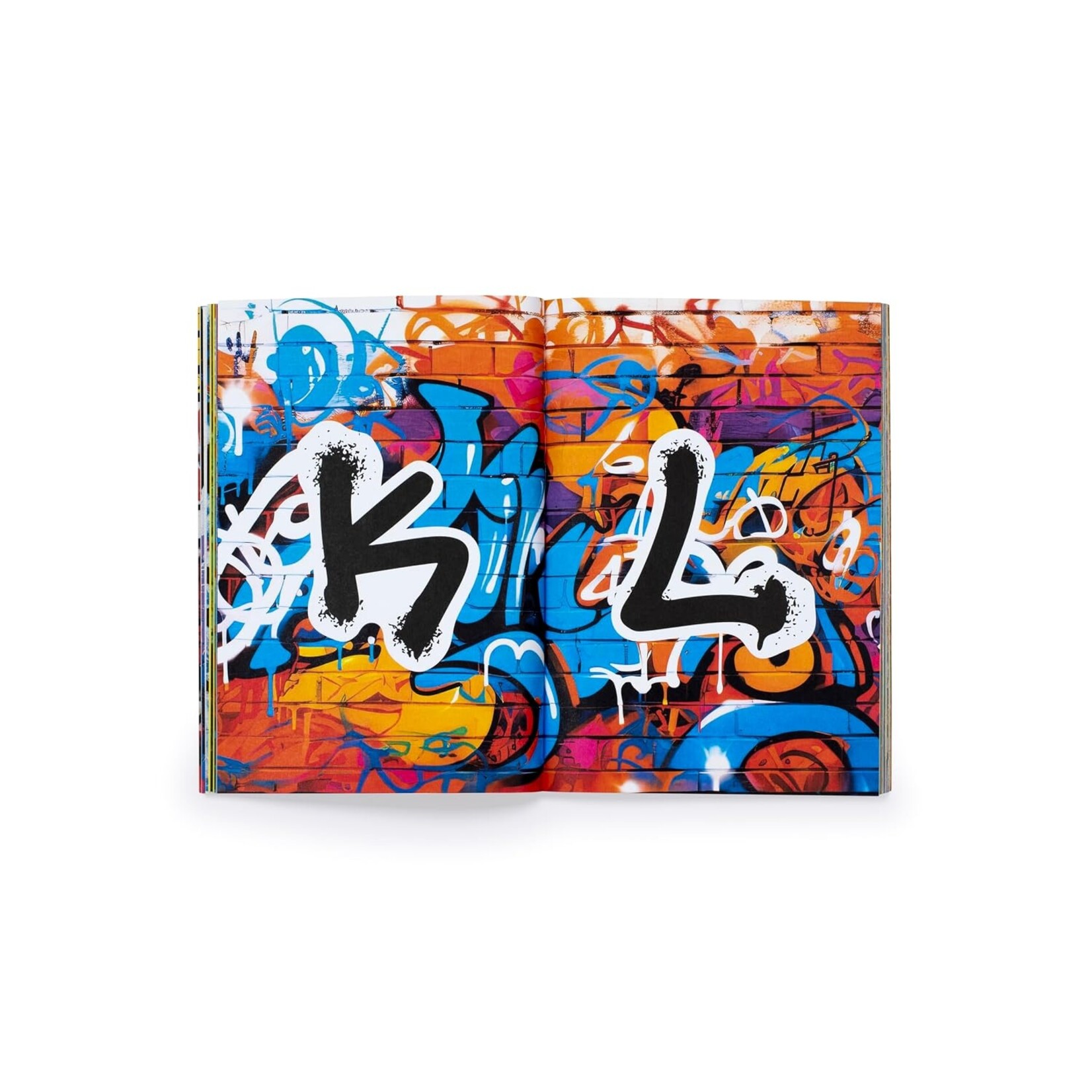 Abrams The Graffiti Alphabet Sticker Book