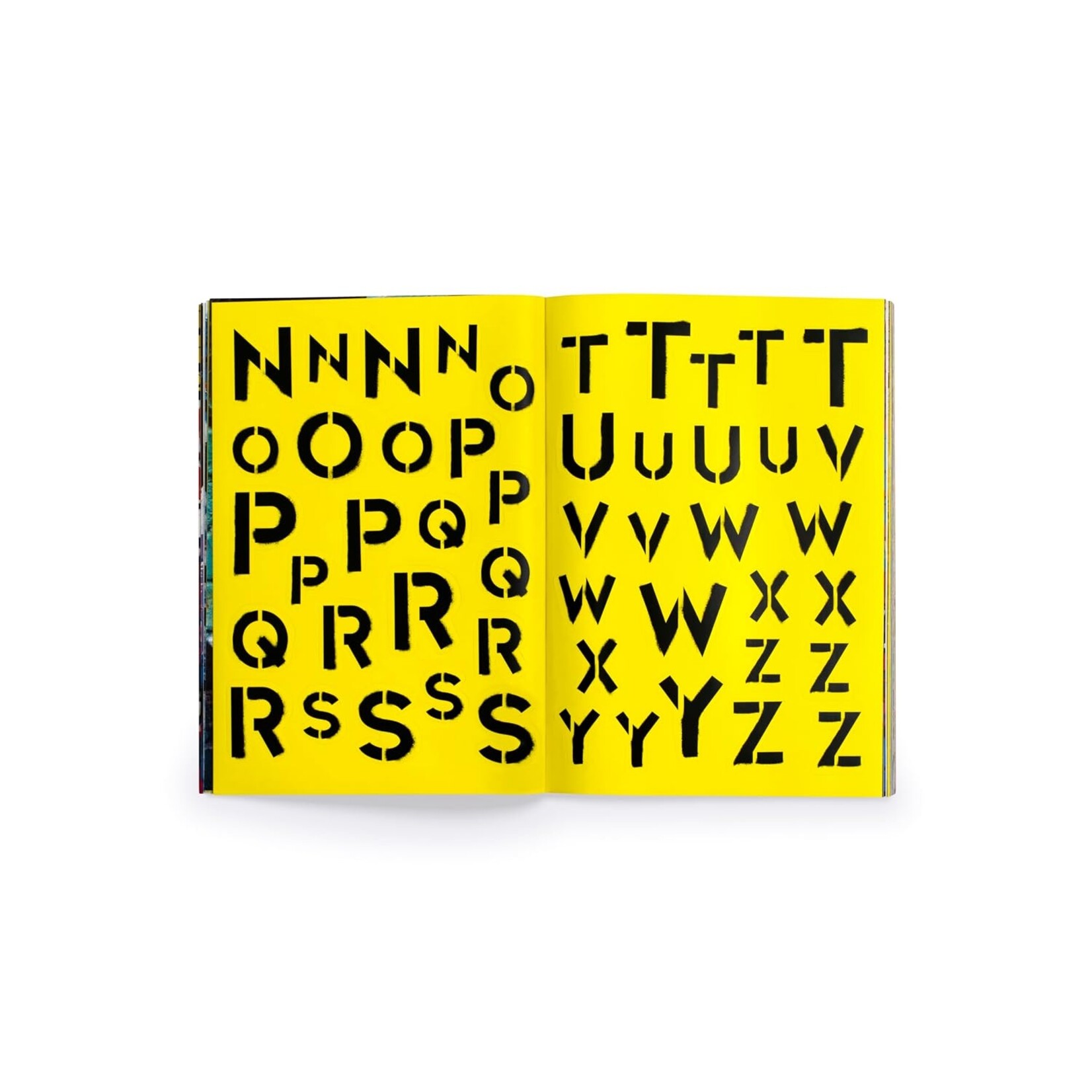 Abrams The Graffiti Alphabet Sticker Book