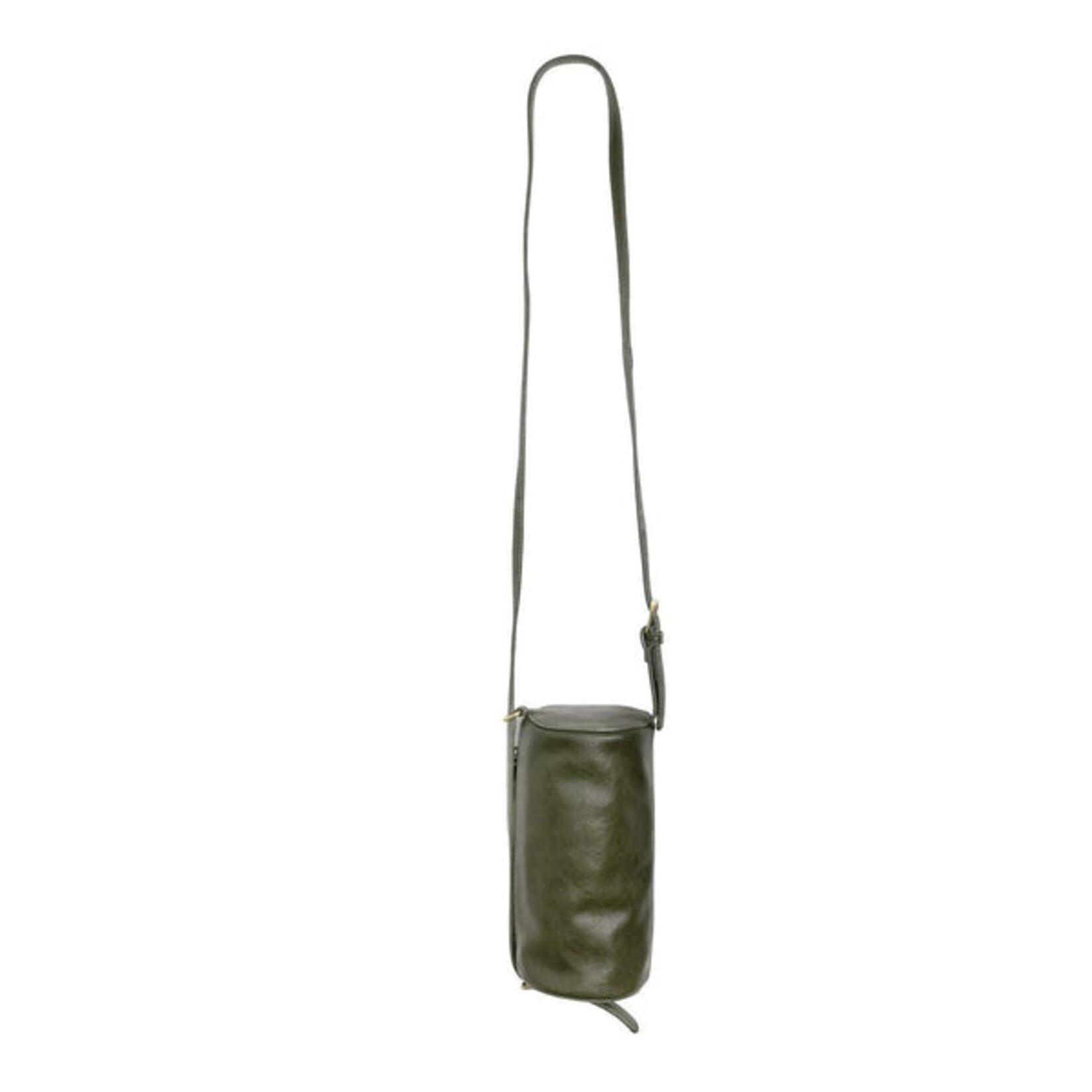 Joy Accessories Vixen Convertible Barrel Crossbody in Dark Olive