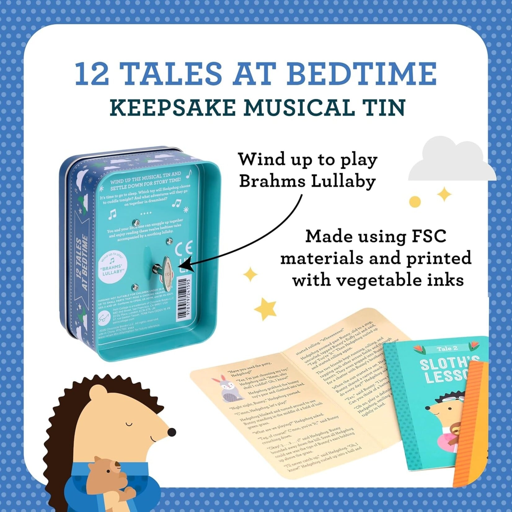 Musical Storybook Tin Bedtime Tales