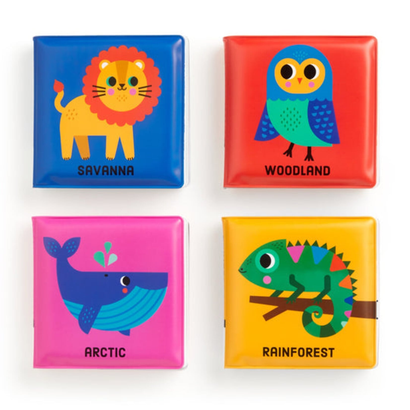 Chronicle Books Animals of the World Bath Book Set