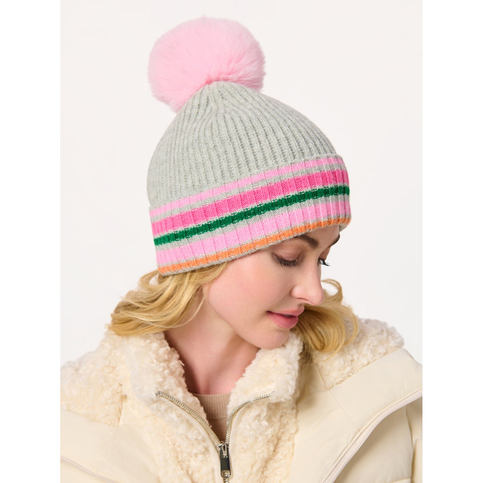 Elle Beanie in Grey