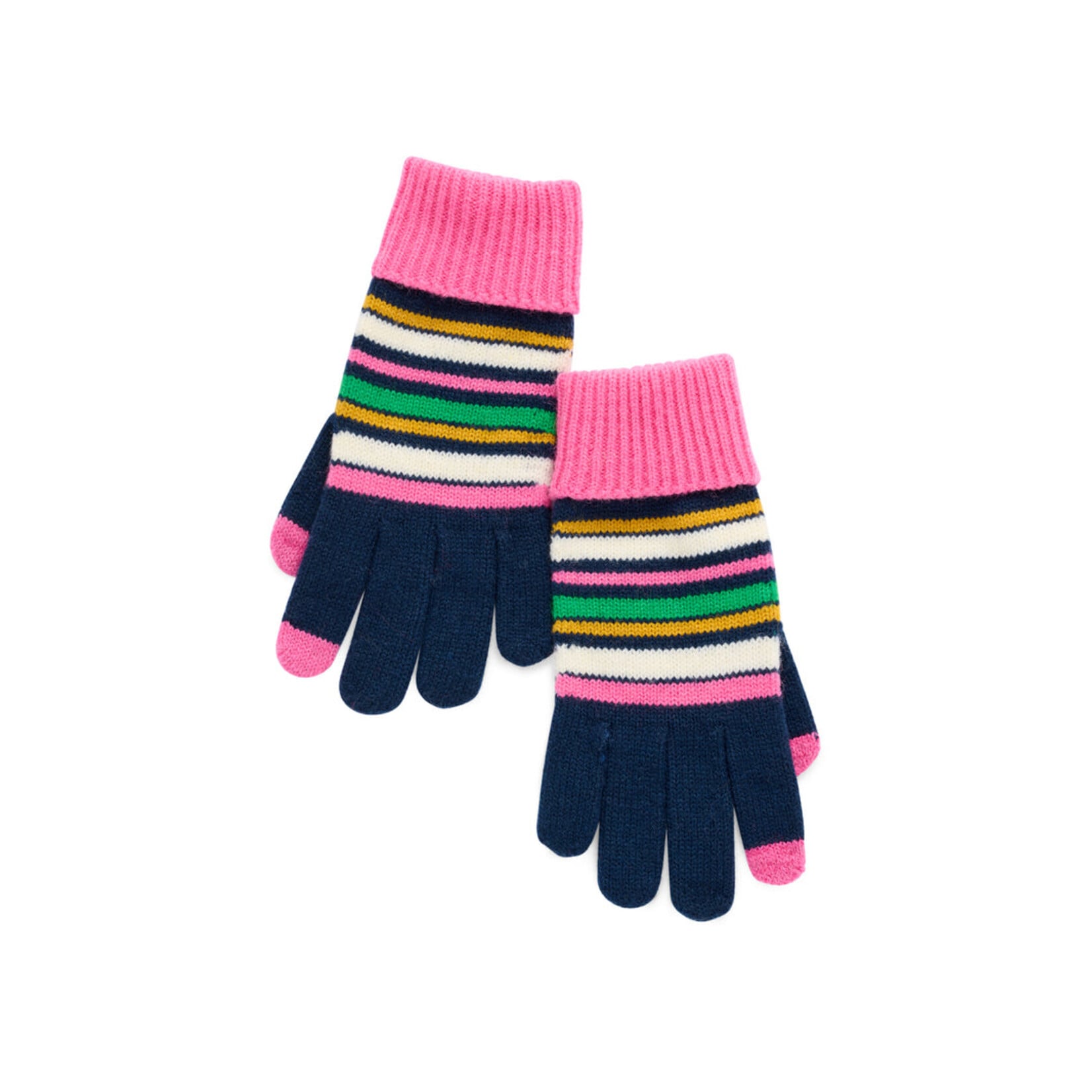 Elle Touchscreen Gloves in Navy