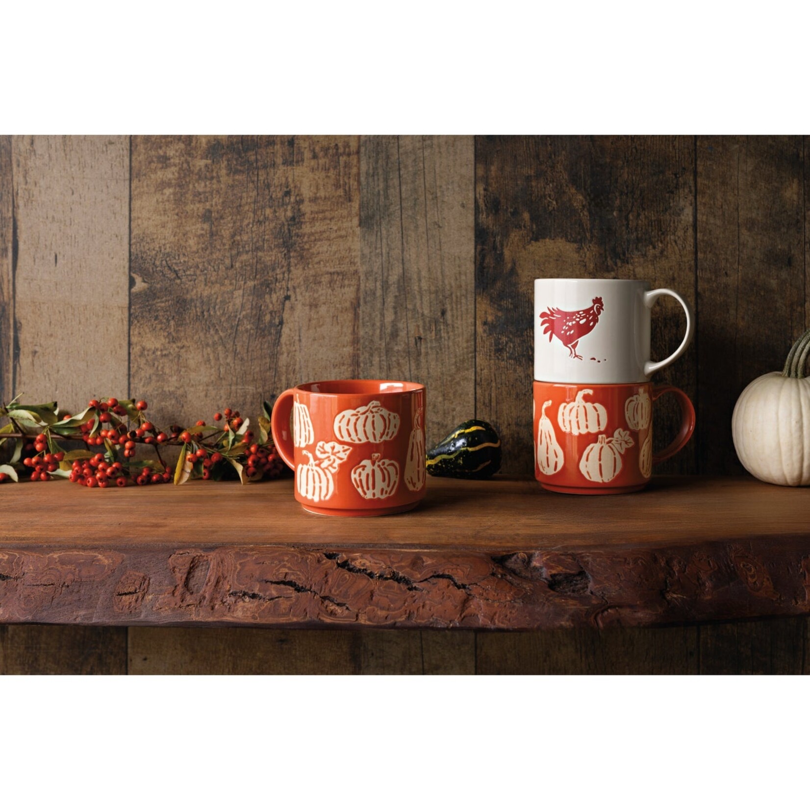 Now Designs Harvest Gourds Stacking Mug