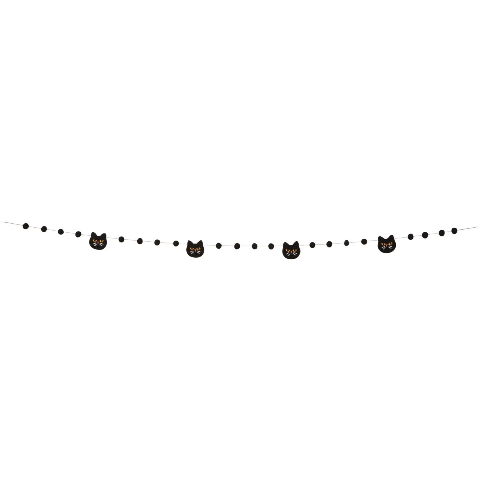 Now Designs Black Cat Felt Garland