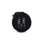 living royal Dancing Skull Jewelry Zip Case