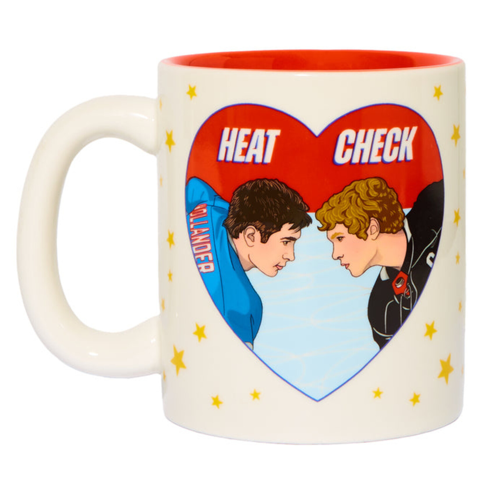 The Found Heated Rivalry Heat Check Heart Mug