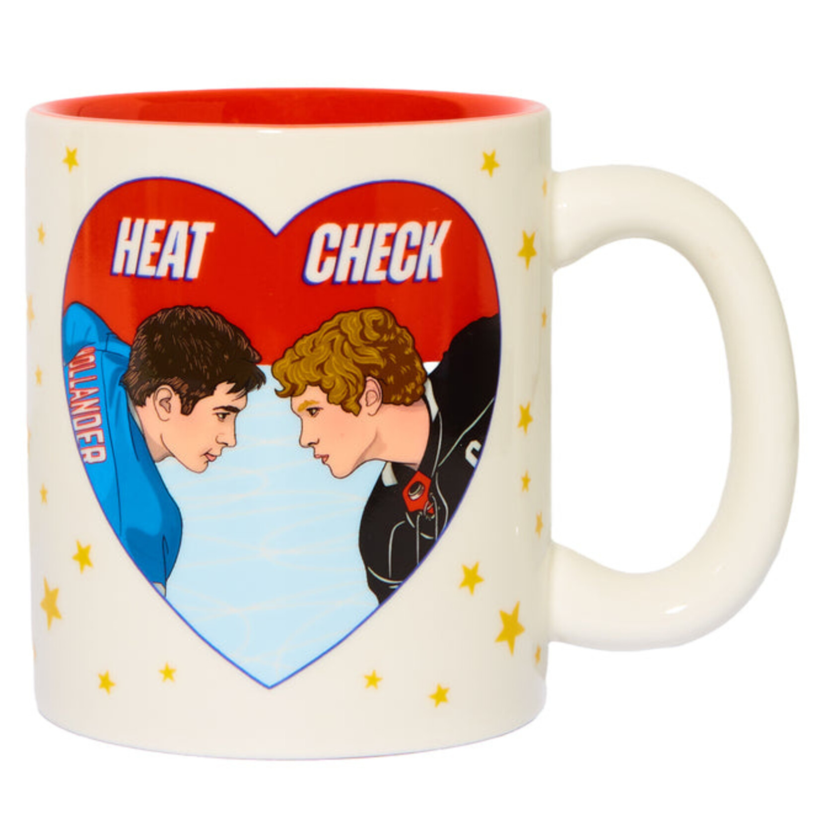 The Found Heated Rivalry Heat Check Heart Mug