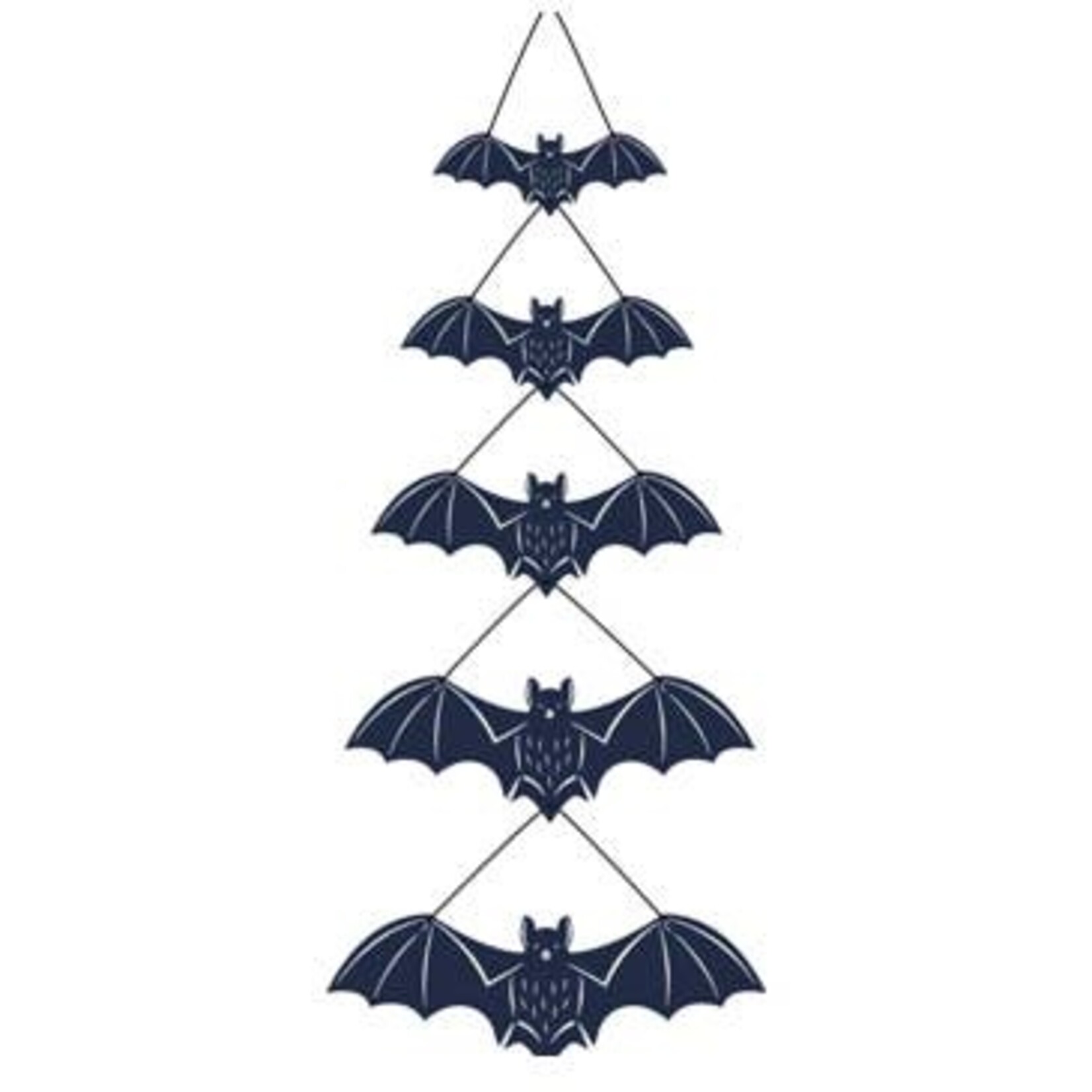 Party Partners Design Hanging Paper Bats Decoration