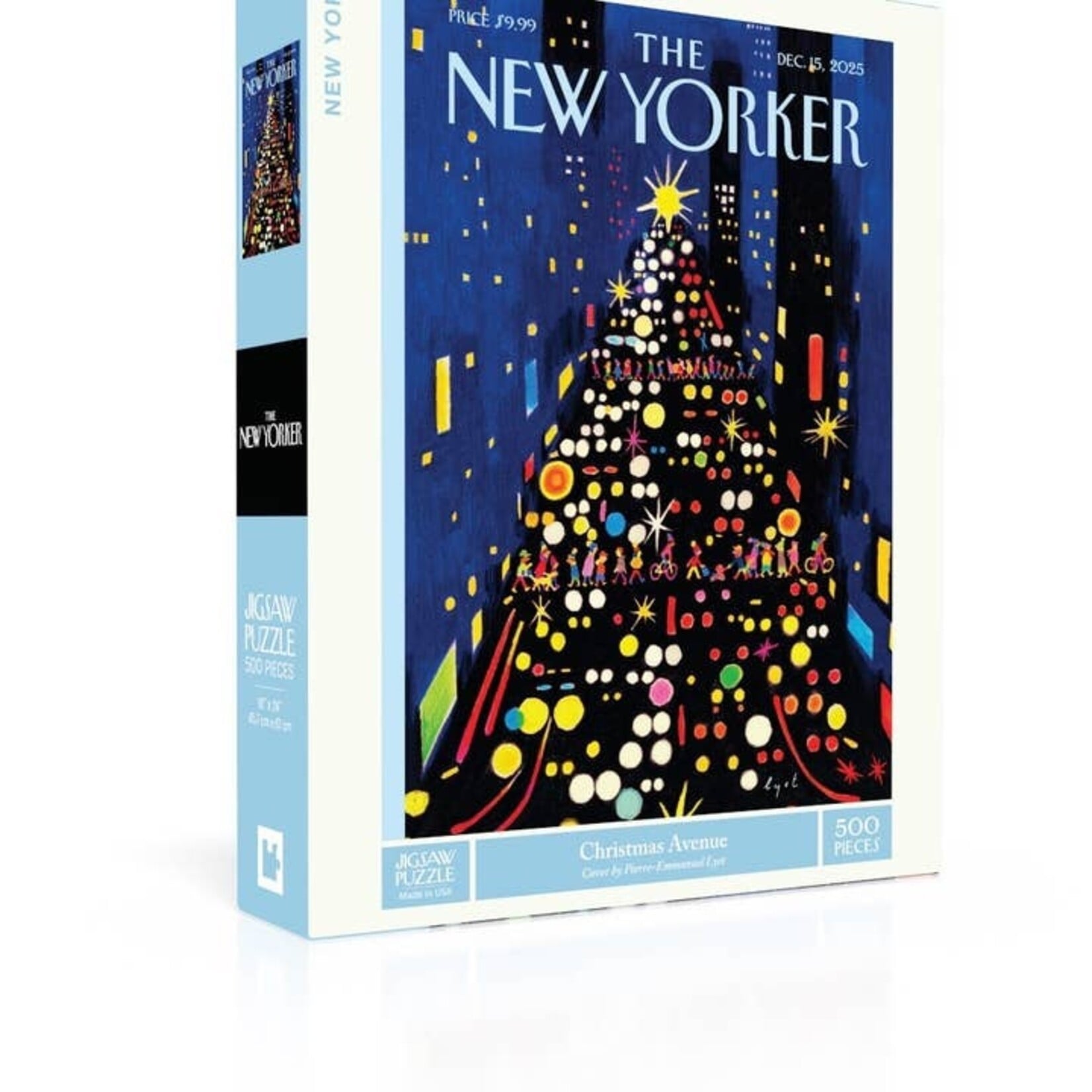 New York Puzzle Company Christmas Avenue Puzzle