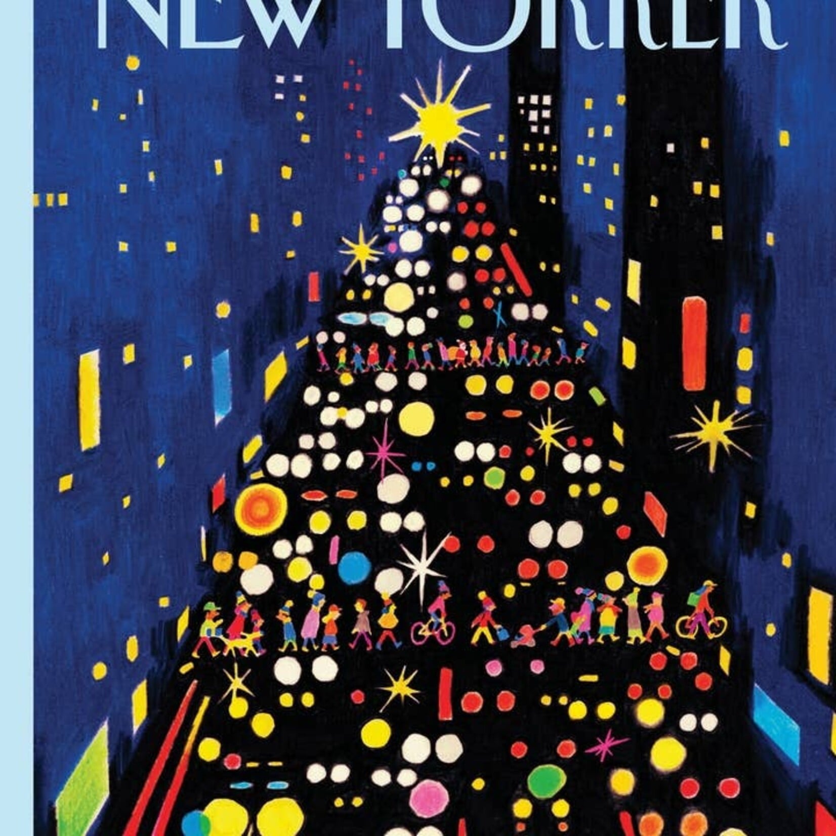 New York Puzzle Company Christmas Avenue Puzzle