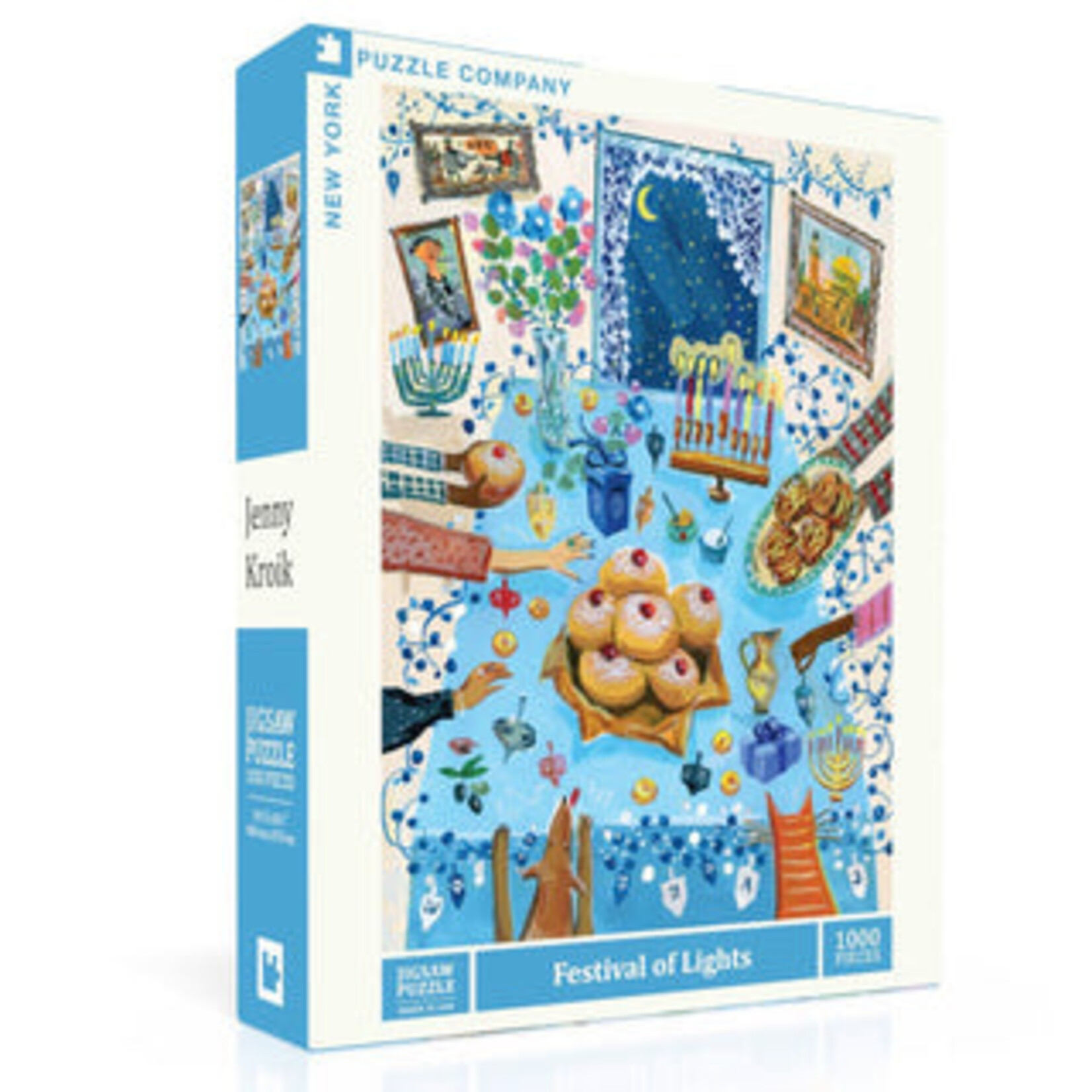 New York Puzzle Company Festival of Lights Puzzle