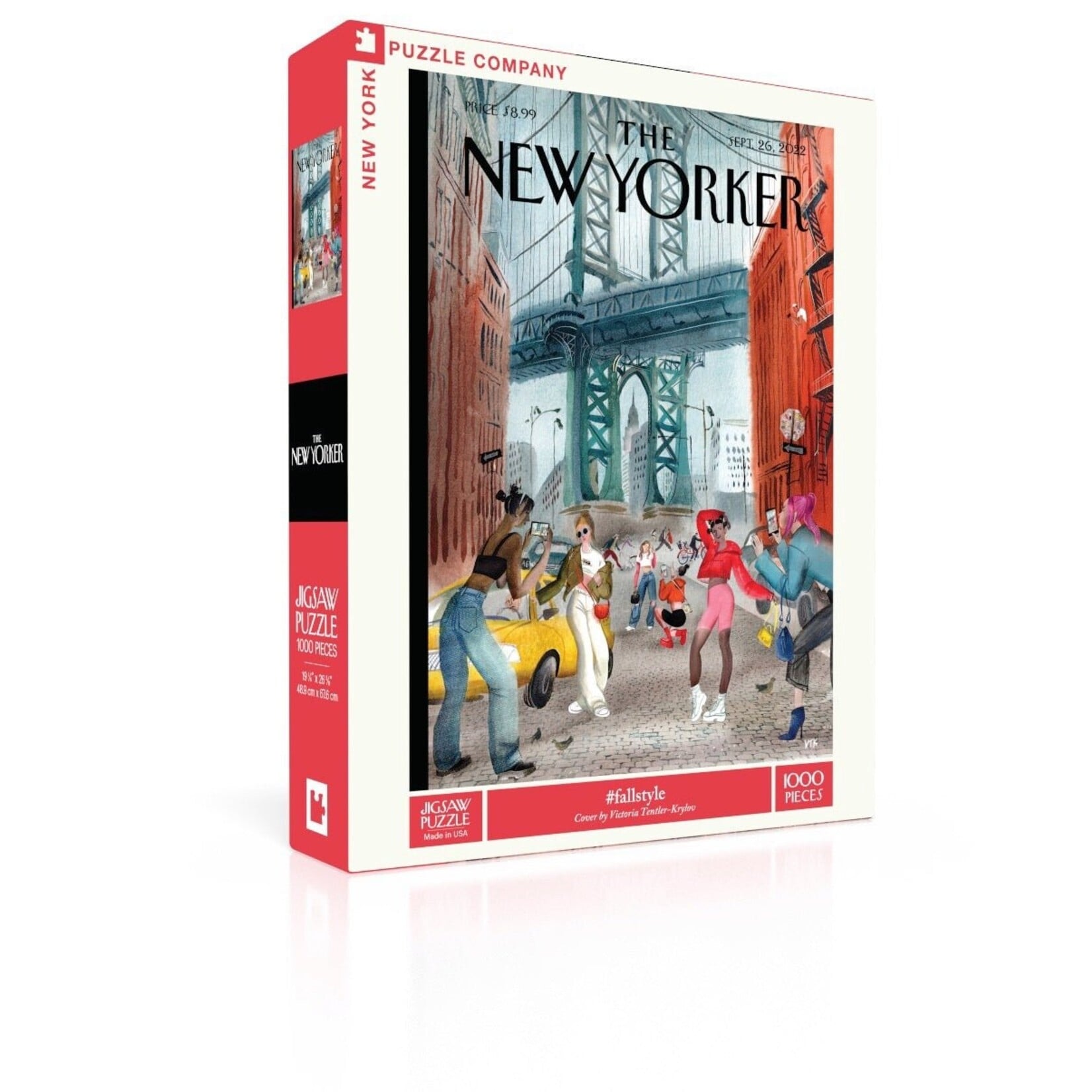 New York Puzzle Company #Fallstyle Puzzle