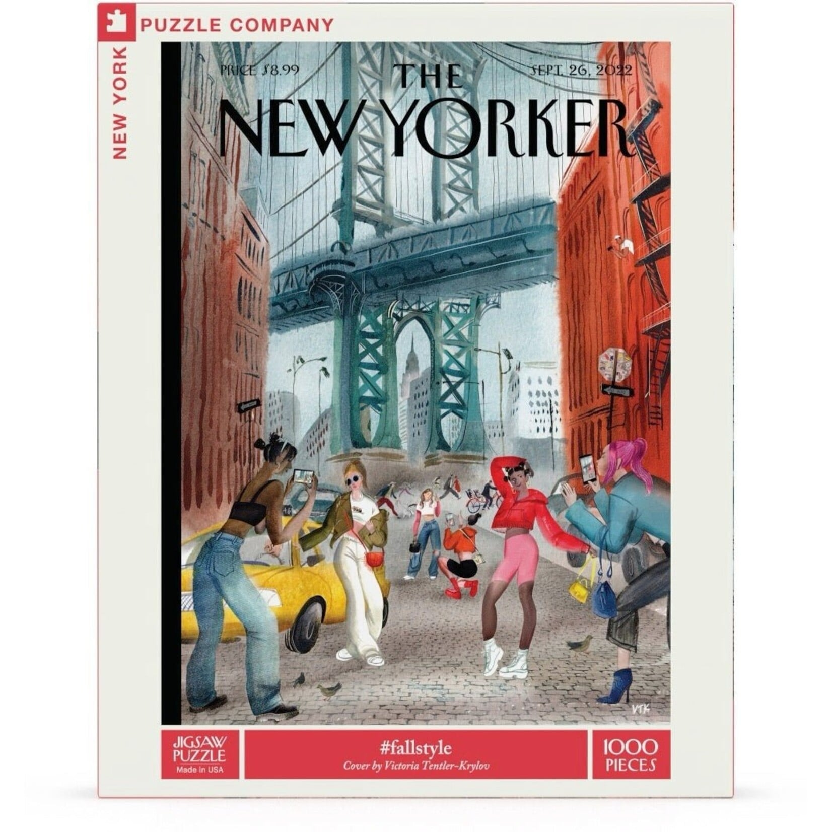 New York Puzzle Company #Fallstyle Puzzle