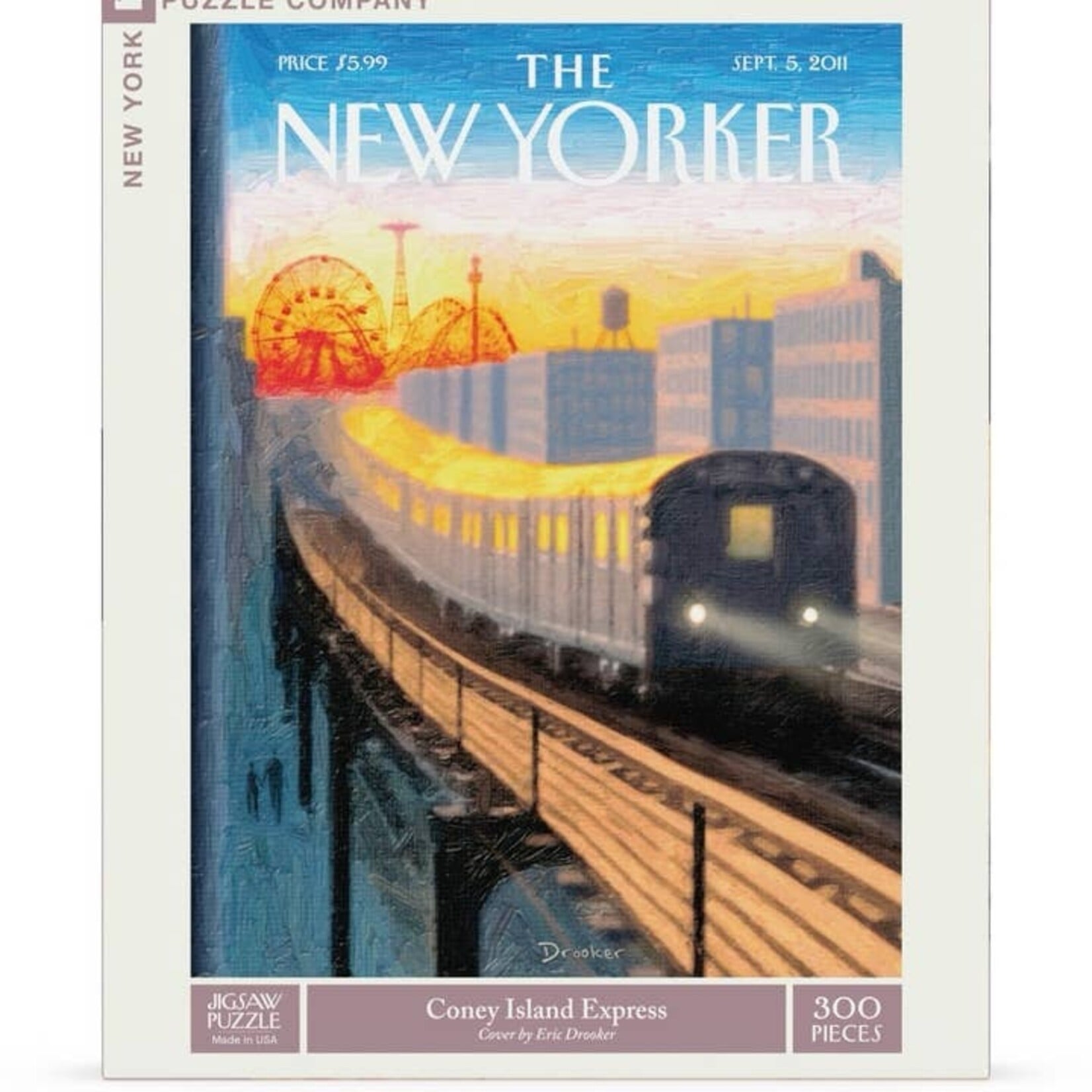 New York Puzzle Company Coney Island Express Puzzle