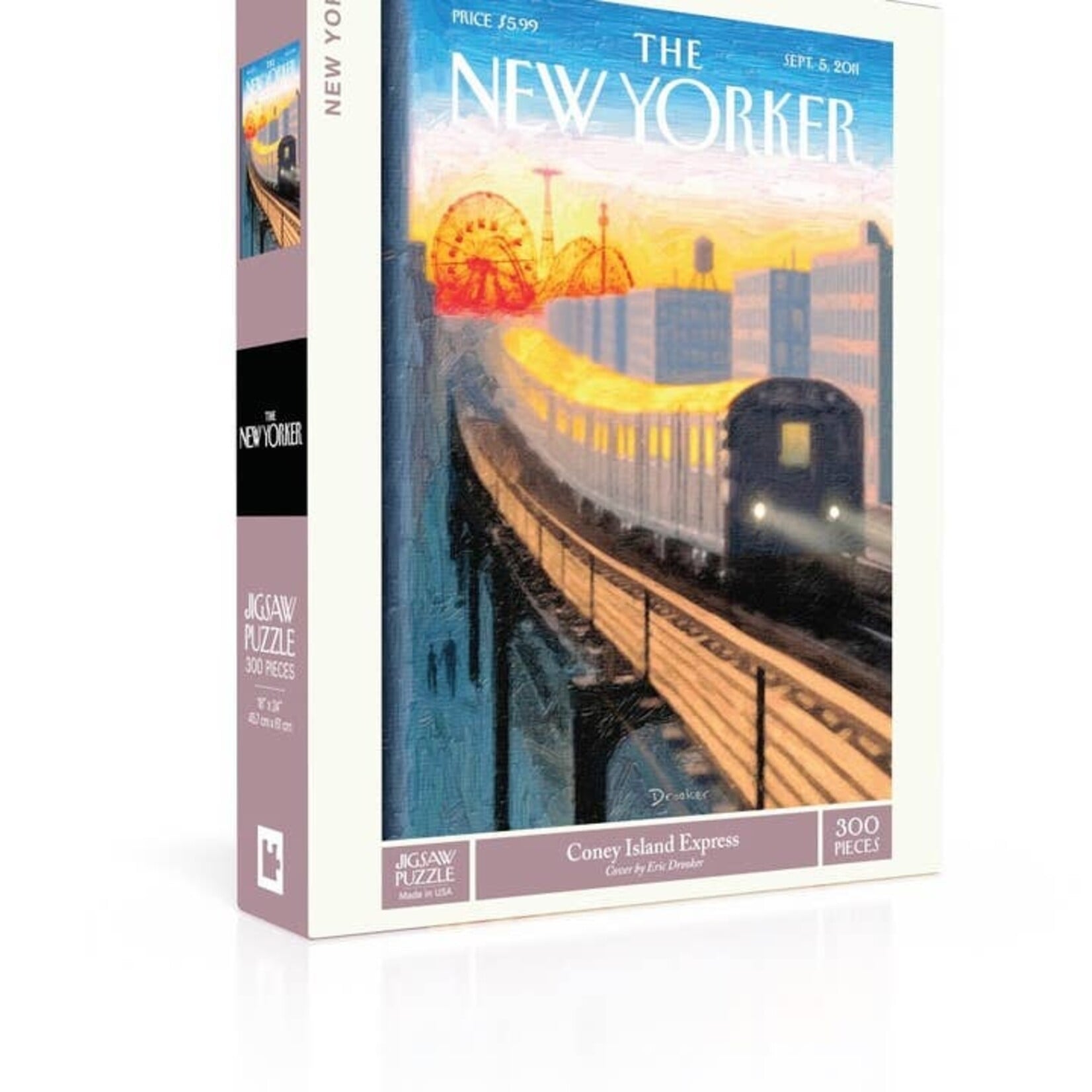 New York Puzzle Company Coney Island Express Puzzle