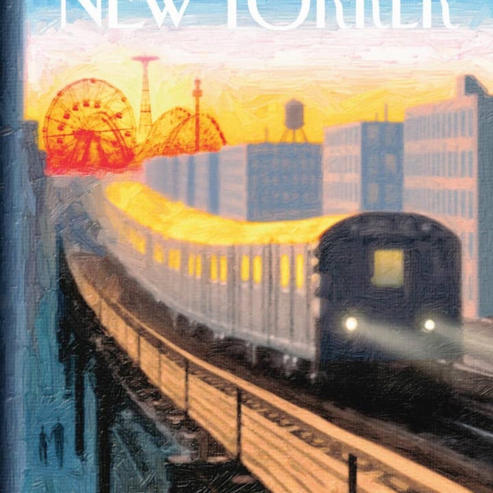 New York Puzzle Company Coney Island Express Puzzle