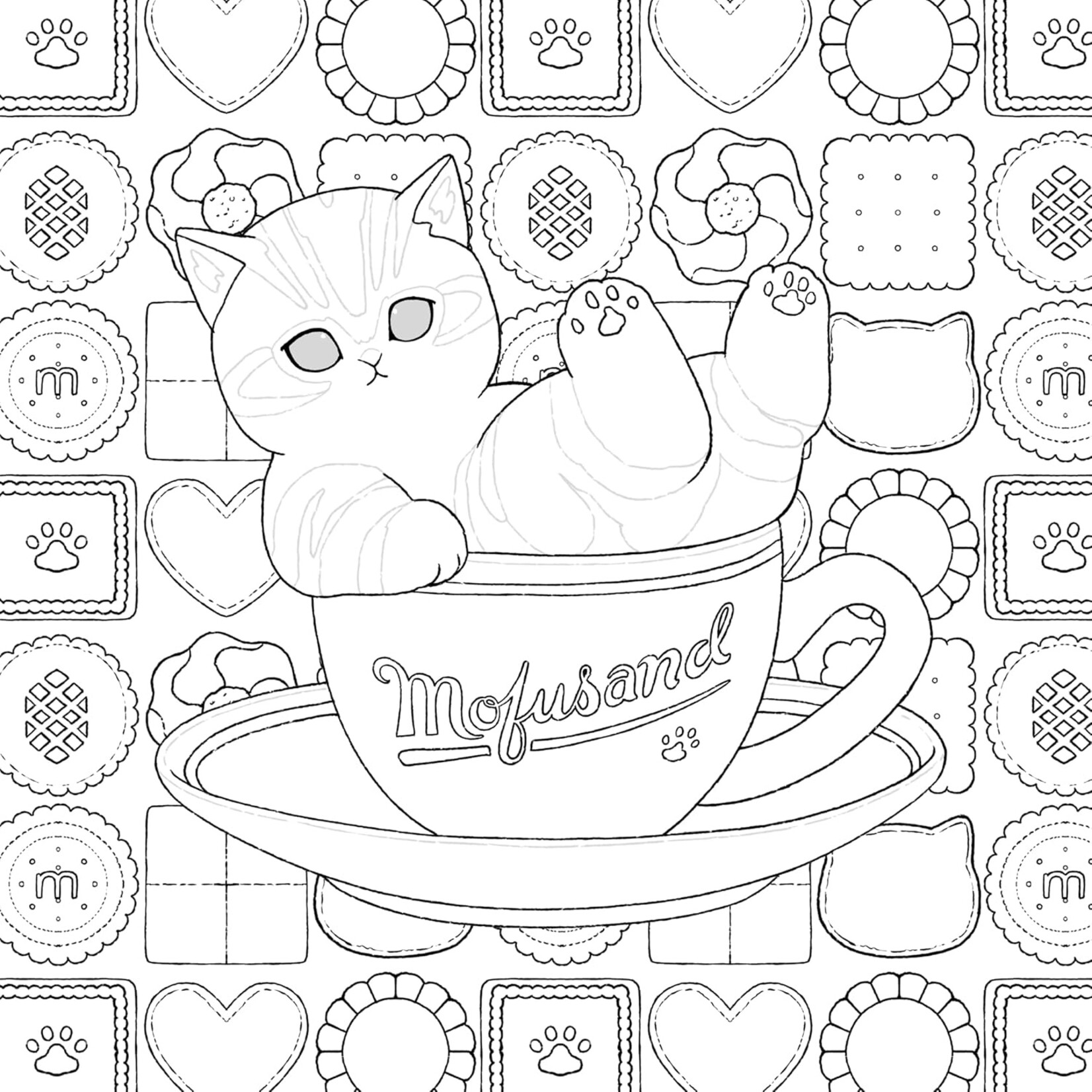 Penguin Random House Mofusand: An Official Coloring Book