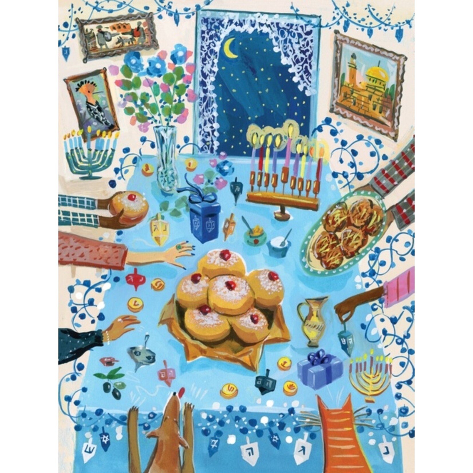 New York Puzzle Company Festival of Lights Puzzle