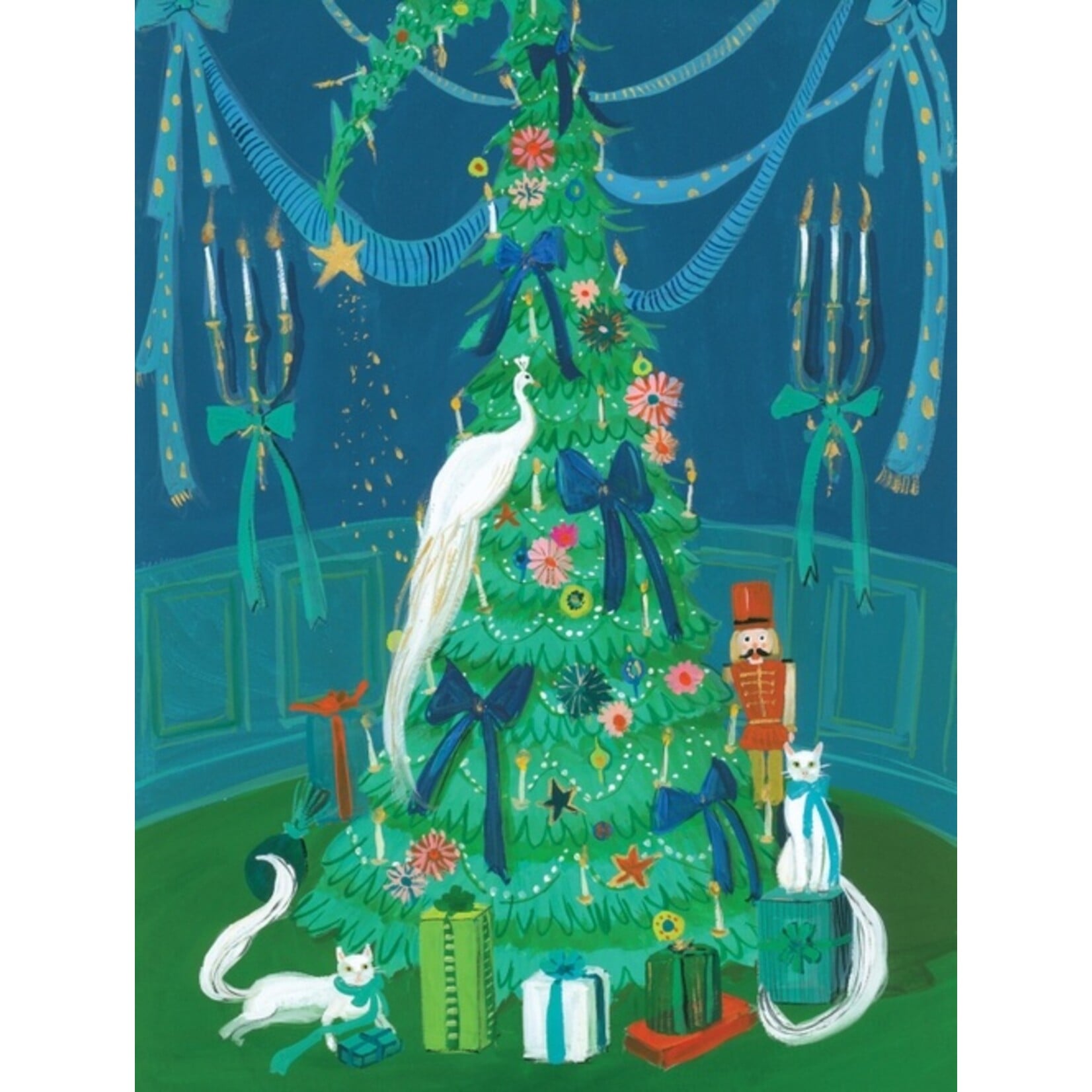 New York Puzzle Company Maximalist Christmas Puzzle