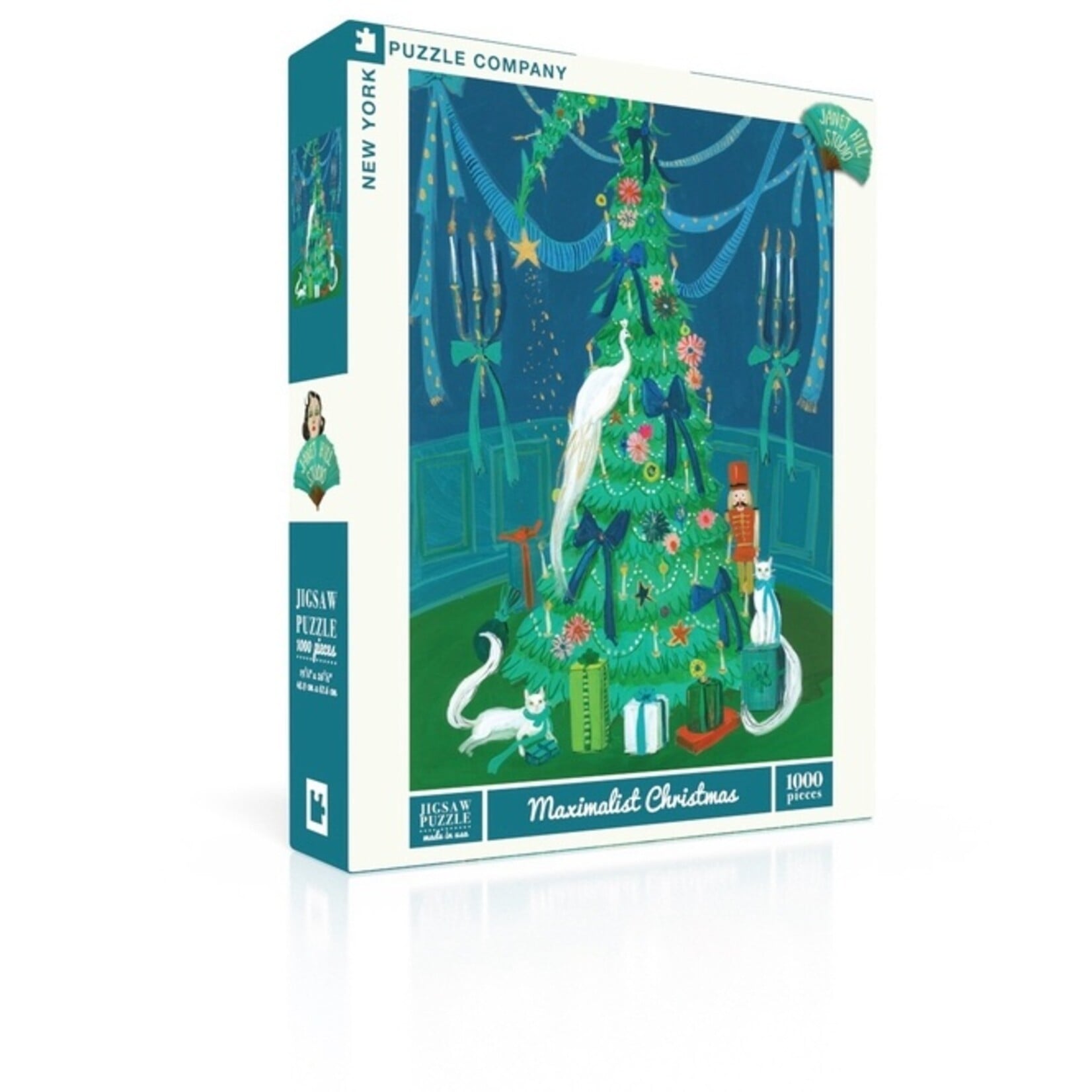 New York Puzzle Company Maximalist Christmas Puzzle