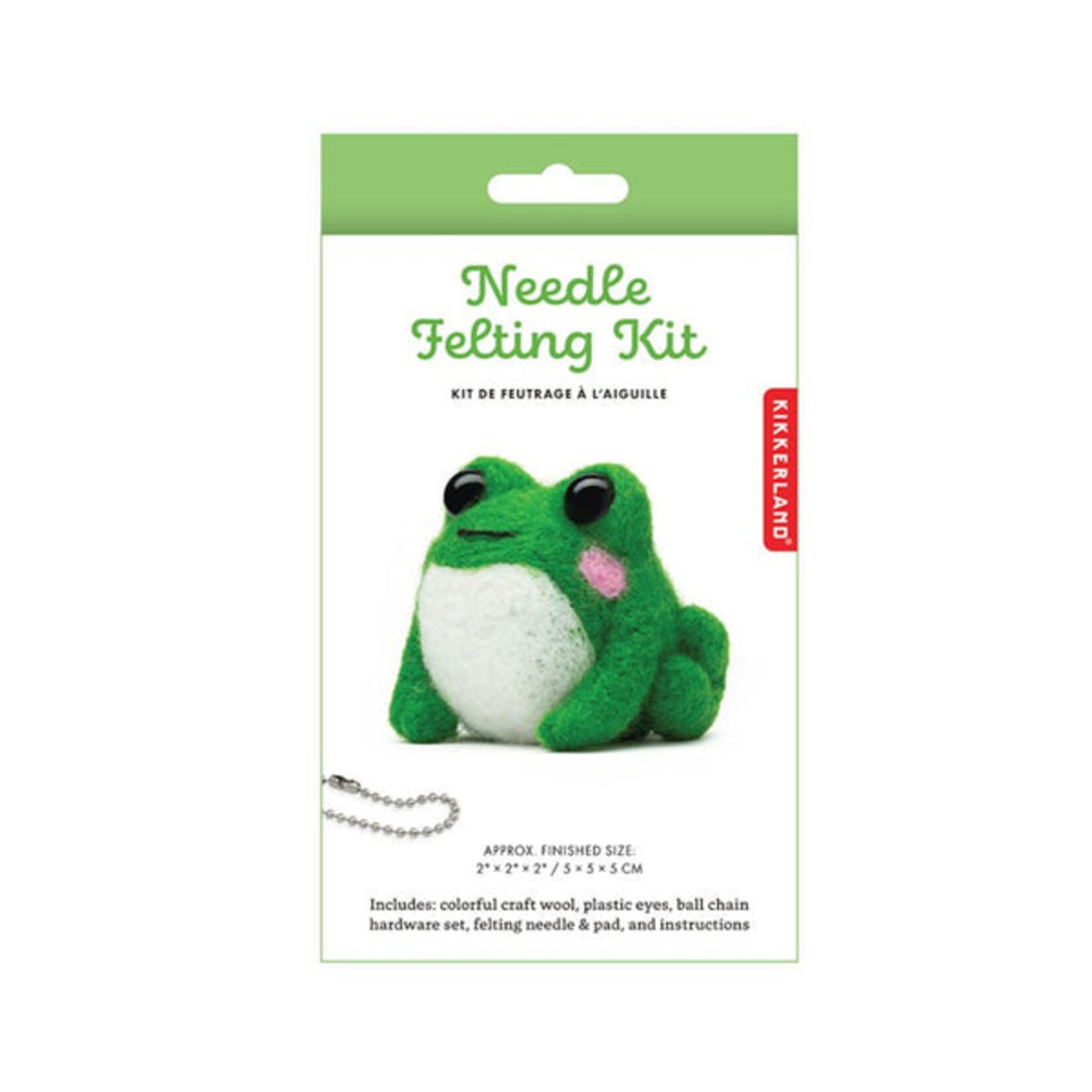 Kikkerland Frog Felting Kit