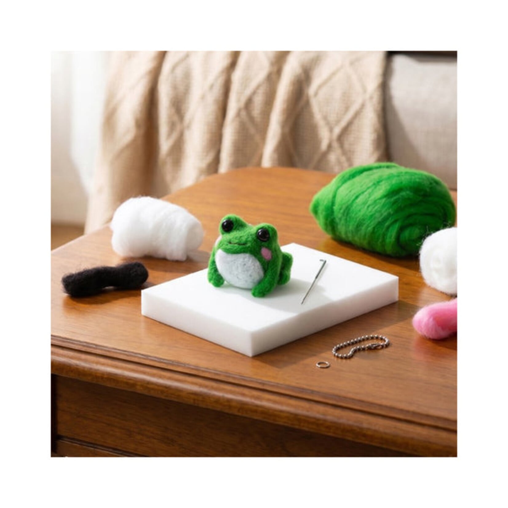Kikkerland Frog Felting Kit