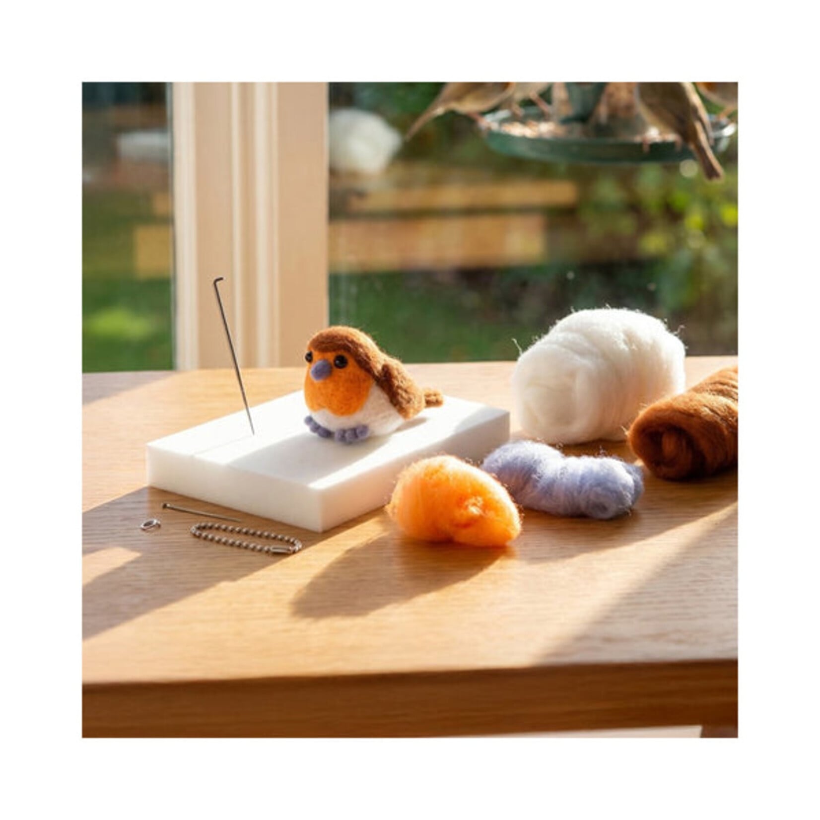 Kikkerland Bird Felting Kit