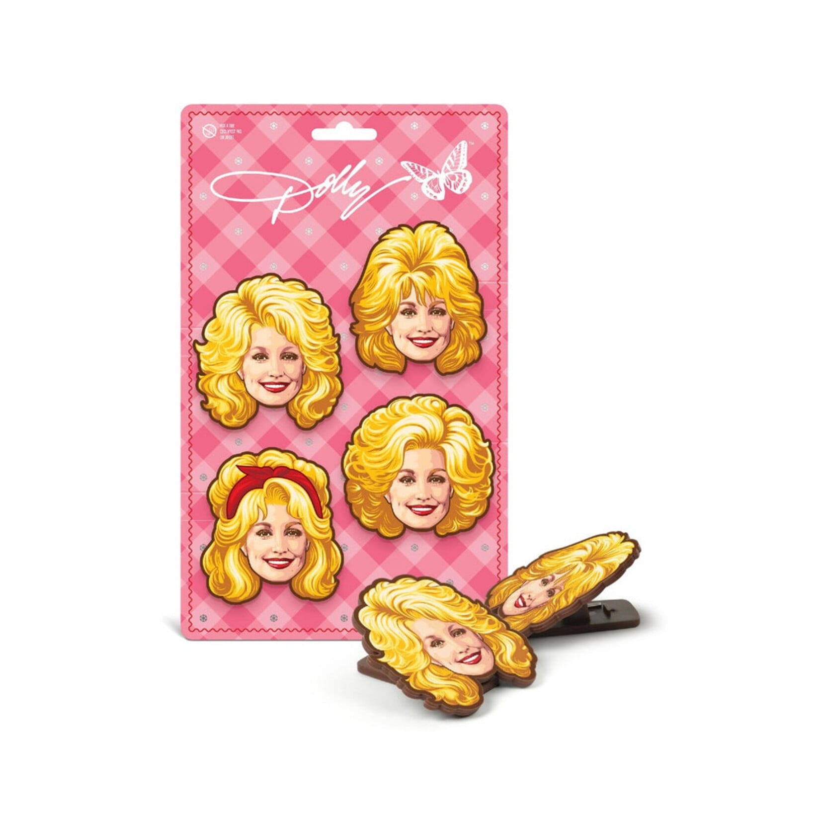 Fred & Friends Dolly Bag Clips