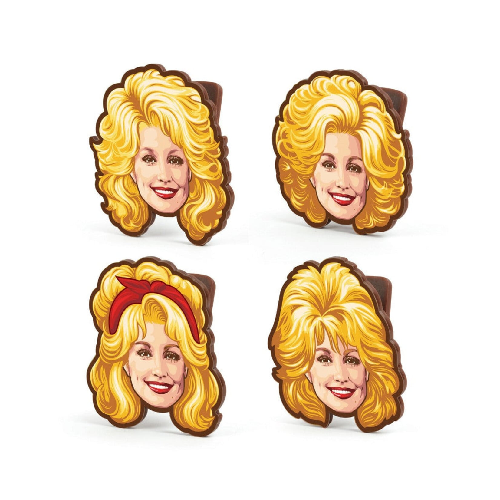 Fred & Friends Dolly Bag Clips