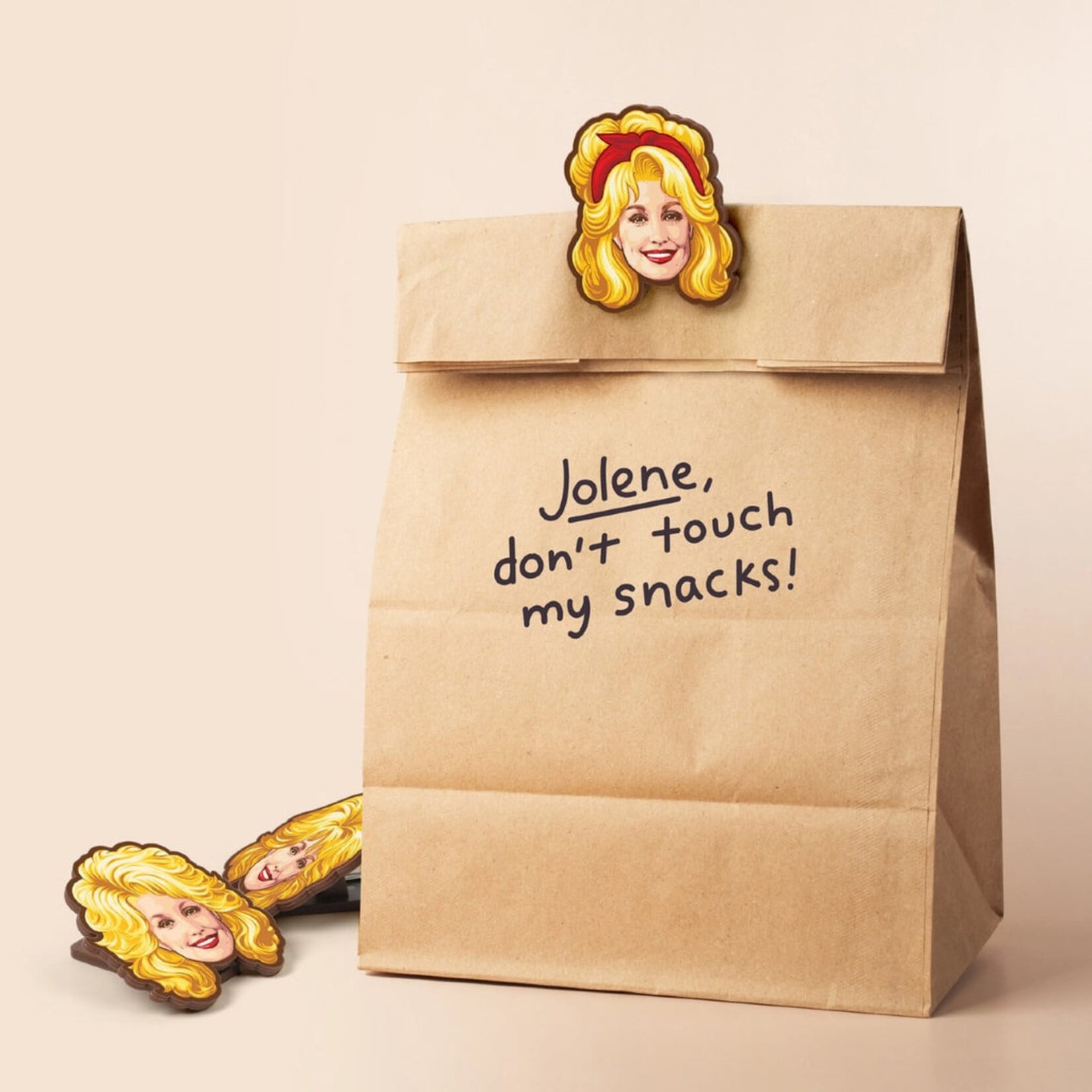 Fred & Friends Dolly Bag Clips