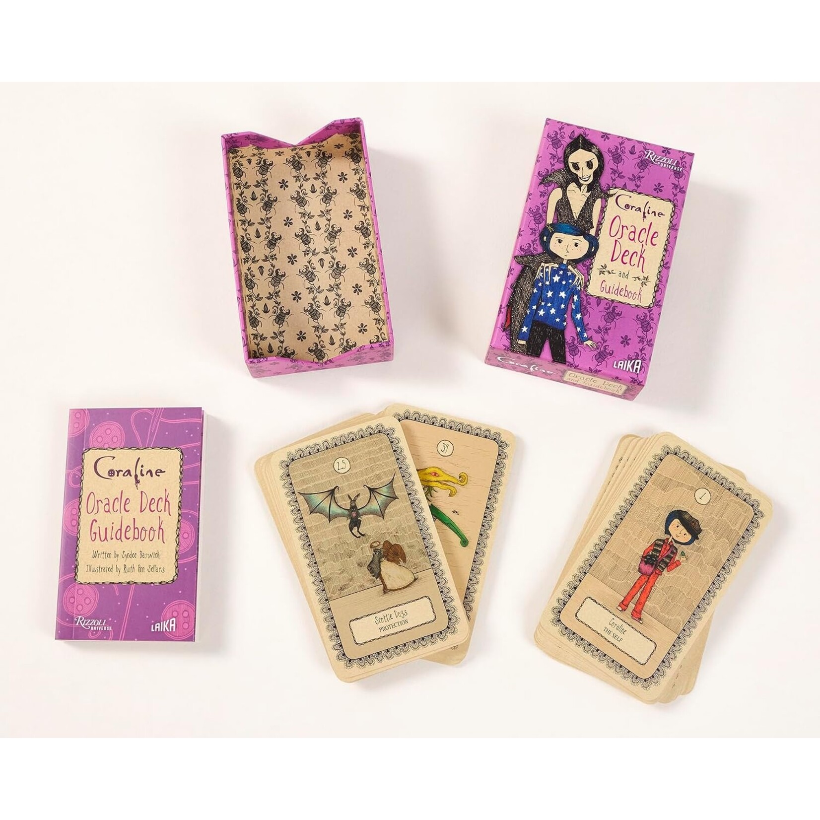 Penguin Random House Coraline Oracle Deck and  Guidebook