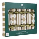 Talking Tables Gold Harlequin Mini Christmas Crackers